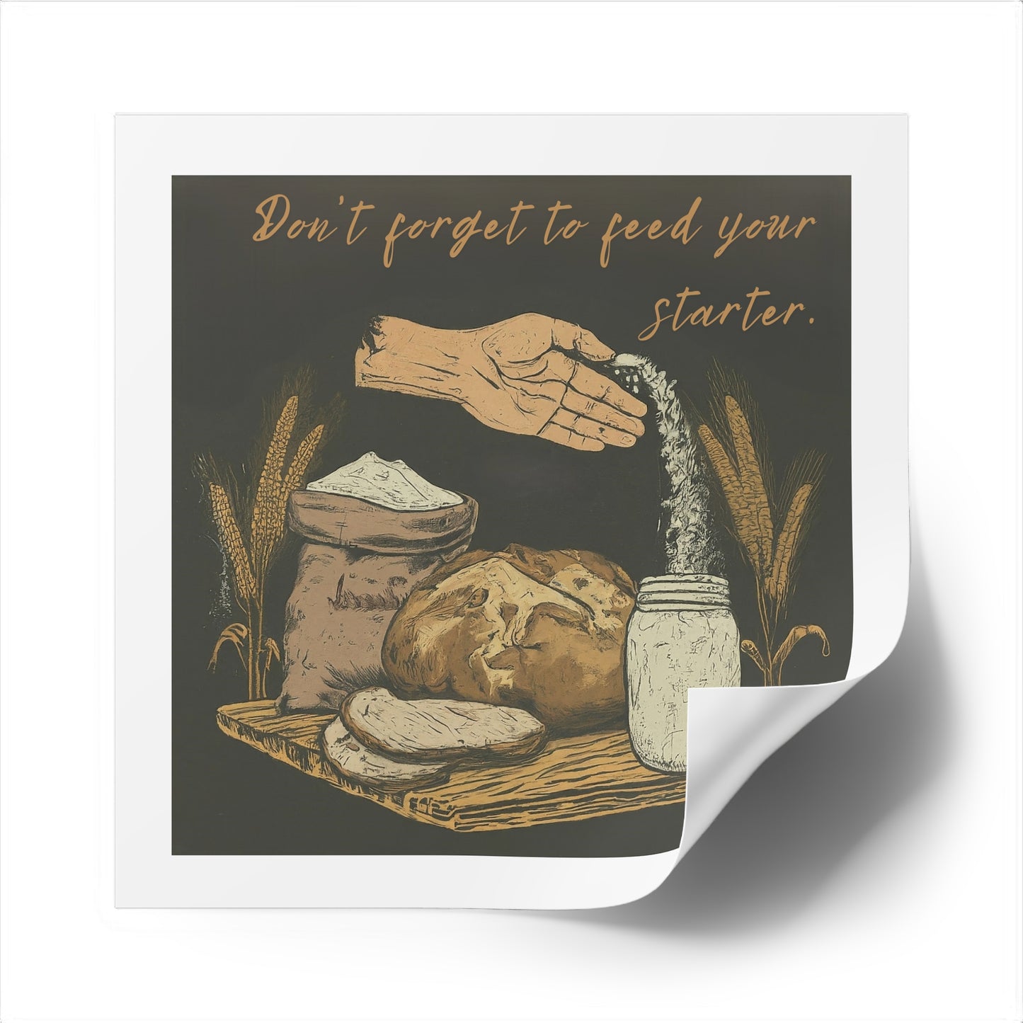 Square Stickers, Indoor\Outdoor