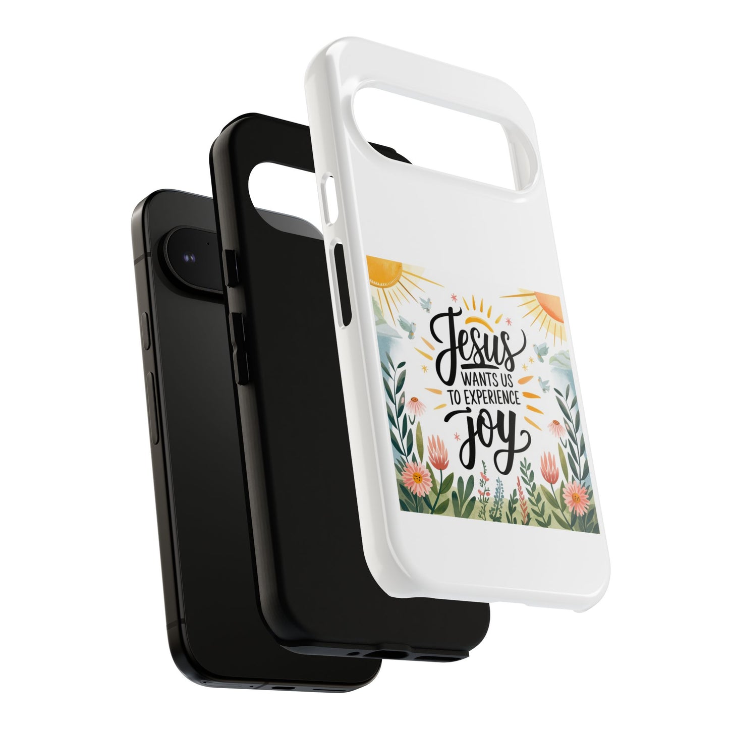 Joyful Phone Case - "Jesus Wants Us to Experience Joy" Design