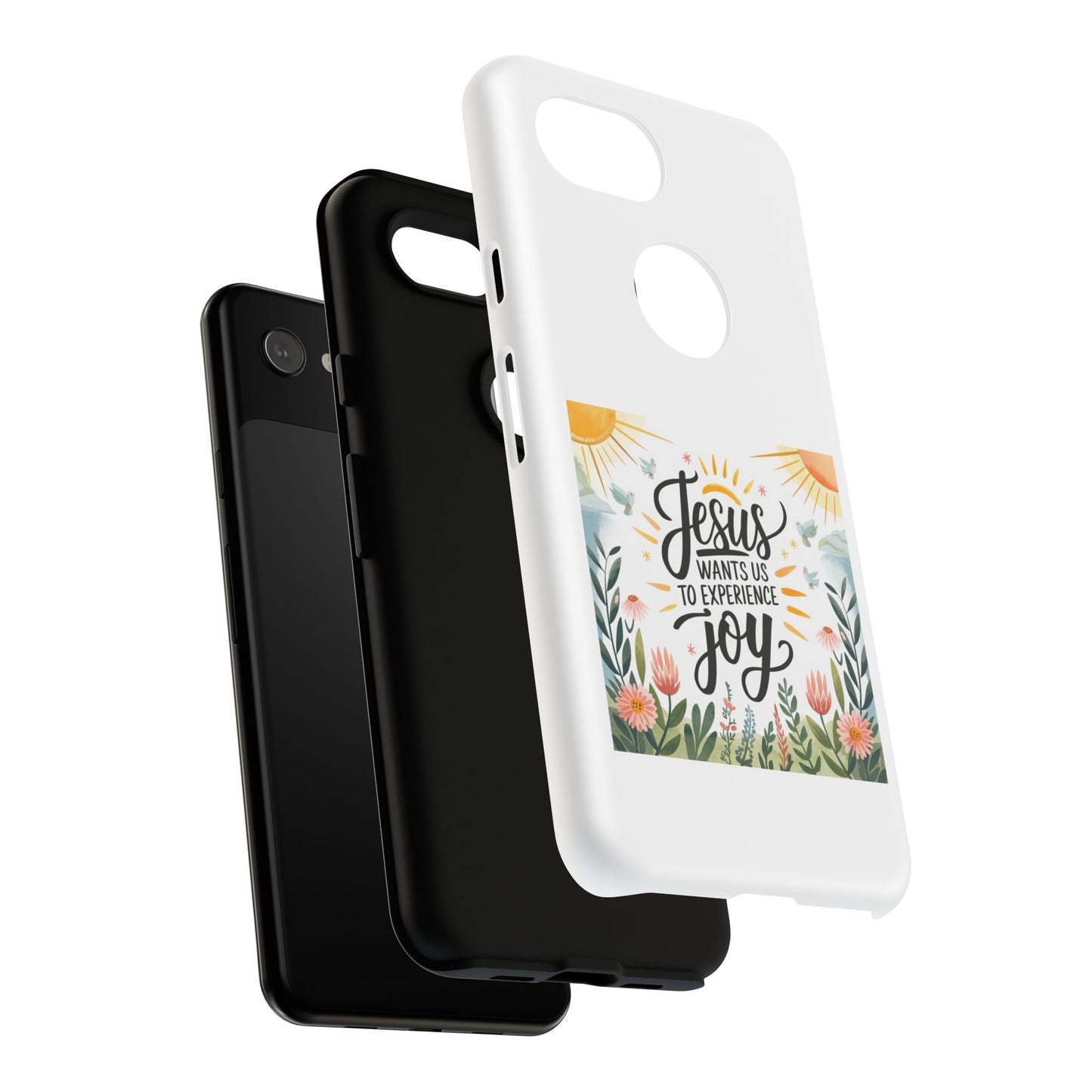 Joyful Phone Case - "Jesus Wants Us to Experience Joy" Design