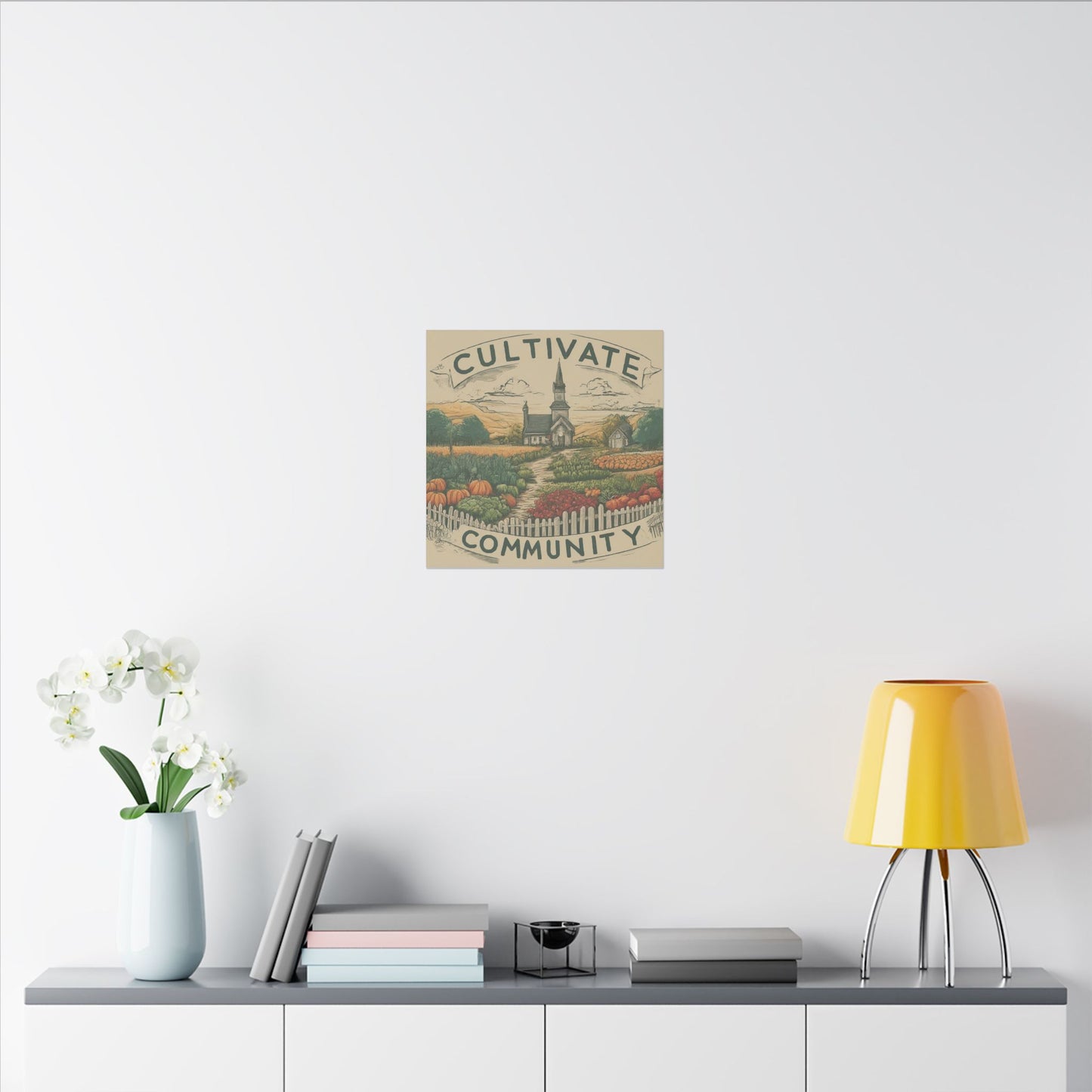 Cultivate Community Matte Canvas, Stretched, 0.75"