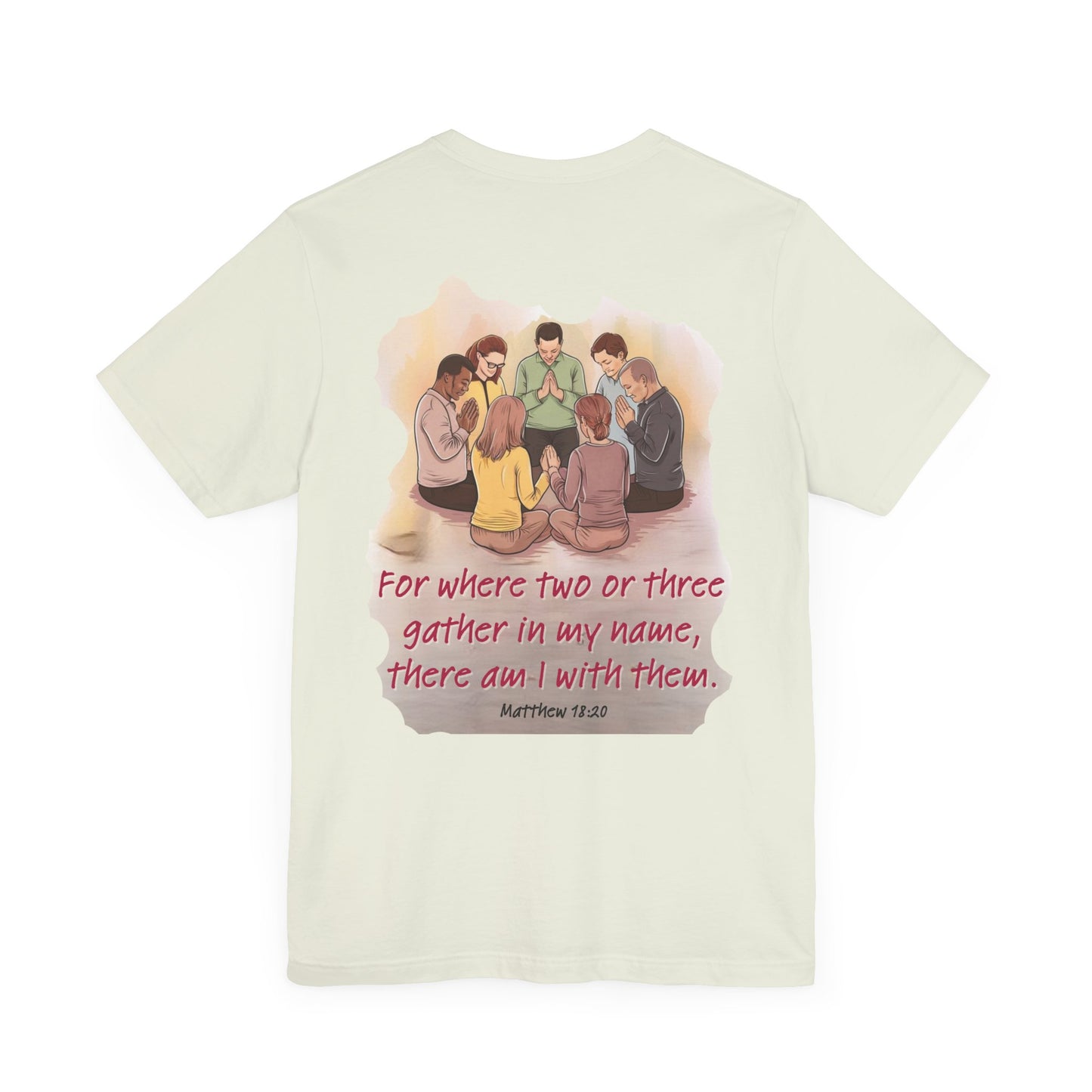 Where you gather Unisex Jersey Short Sleeve Tee