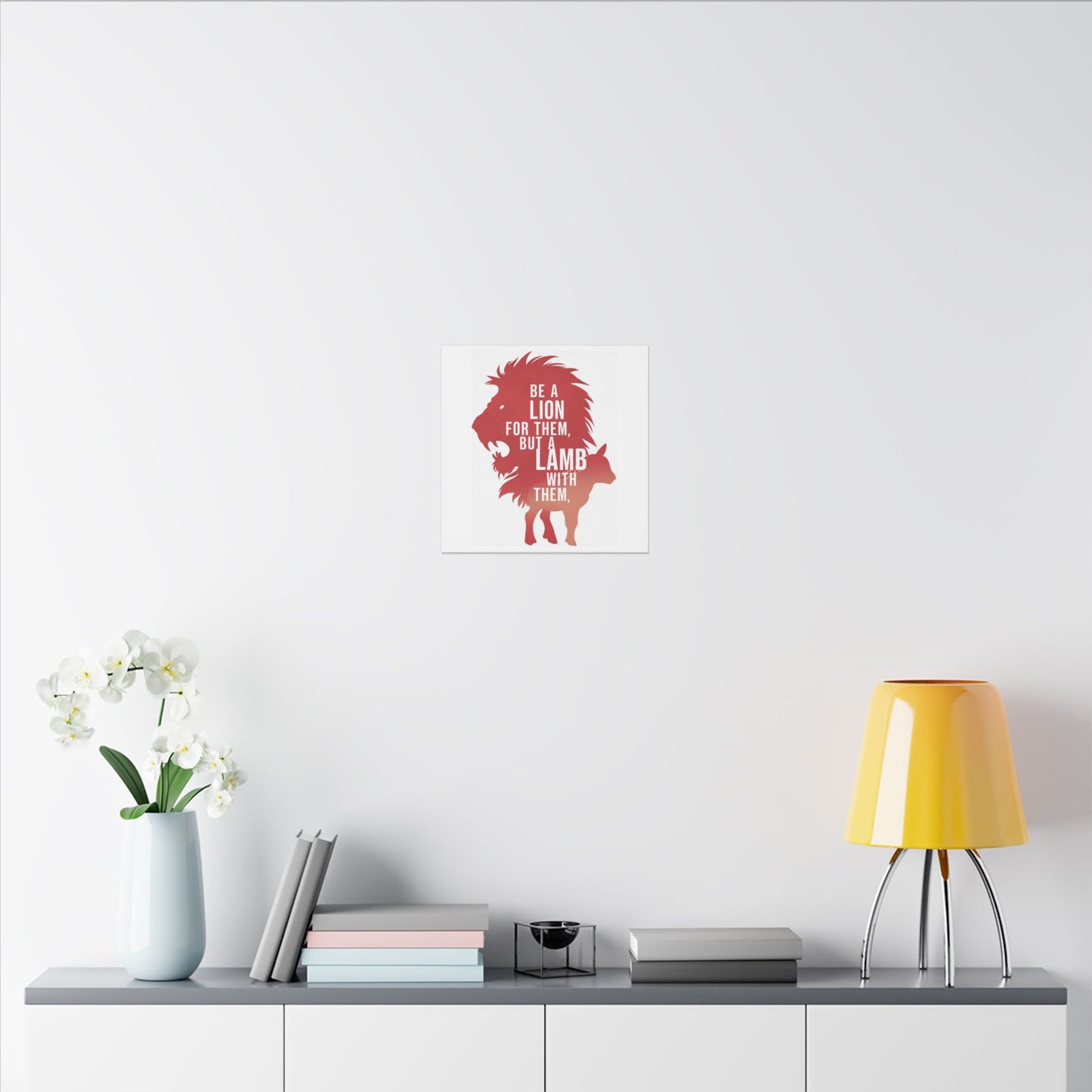 Be a Lion for Them Matte Canvas, Stretched, 0.75"