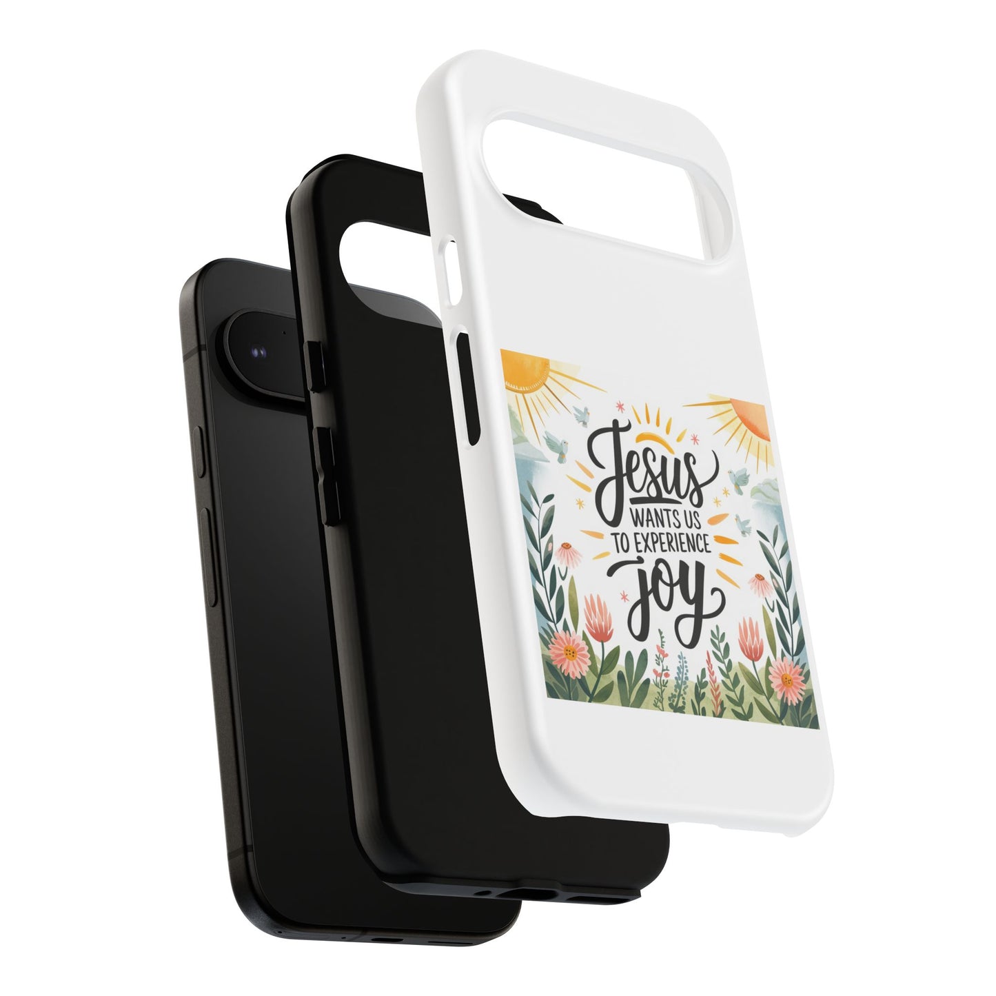 Joyful Phone Case - "Jesus Wants Us to Experience Joy" Design