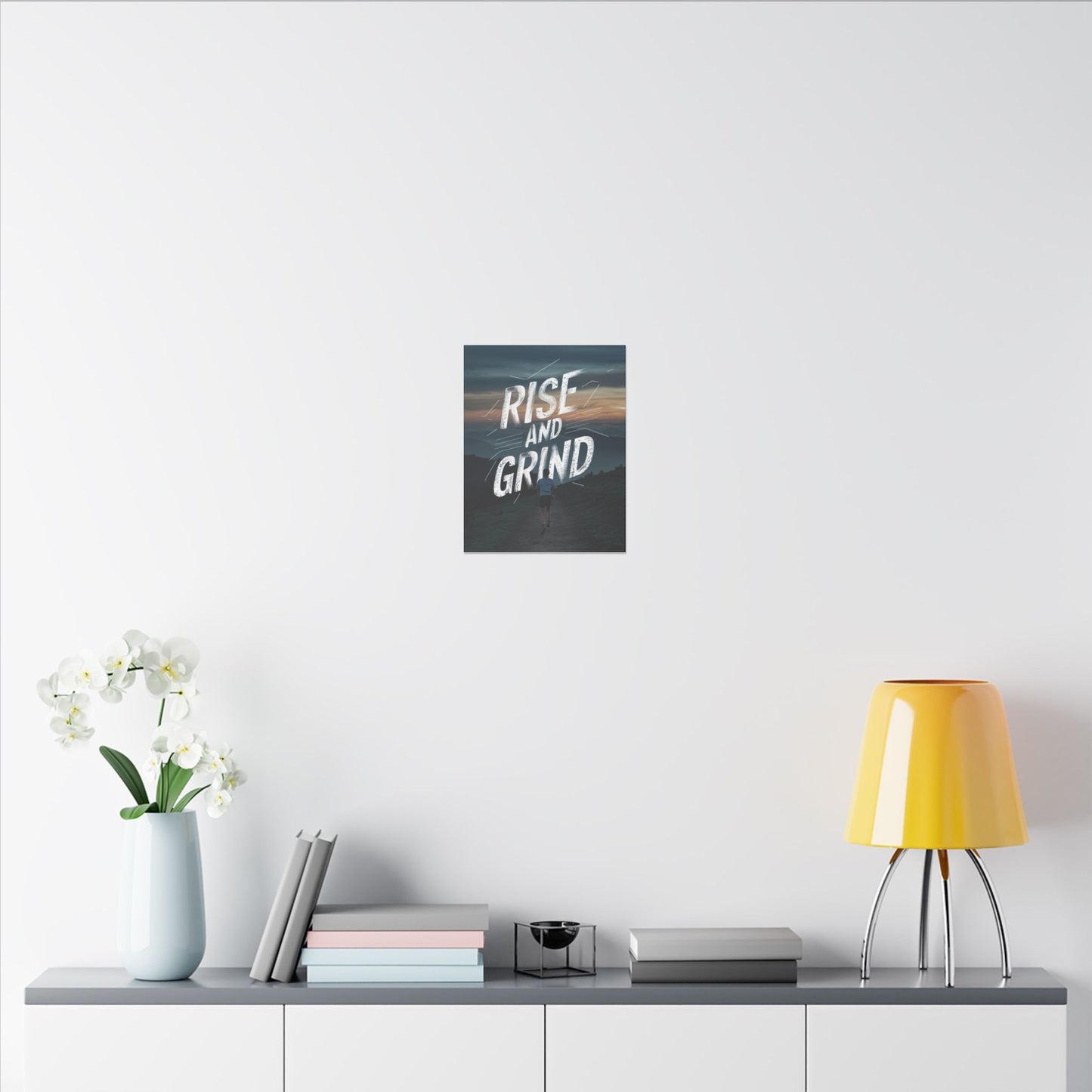 Rise and Grind Matte Canvas, Stretched, 0.75"