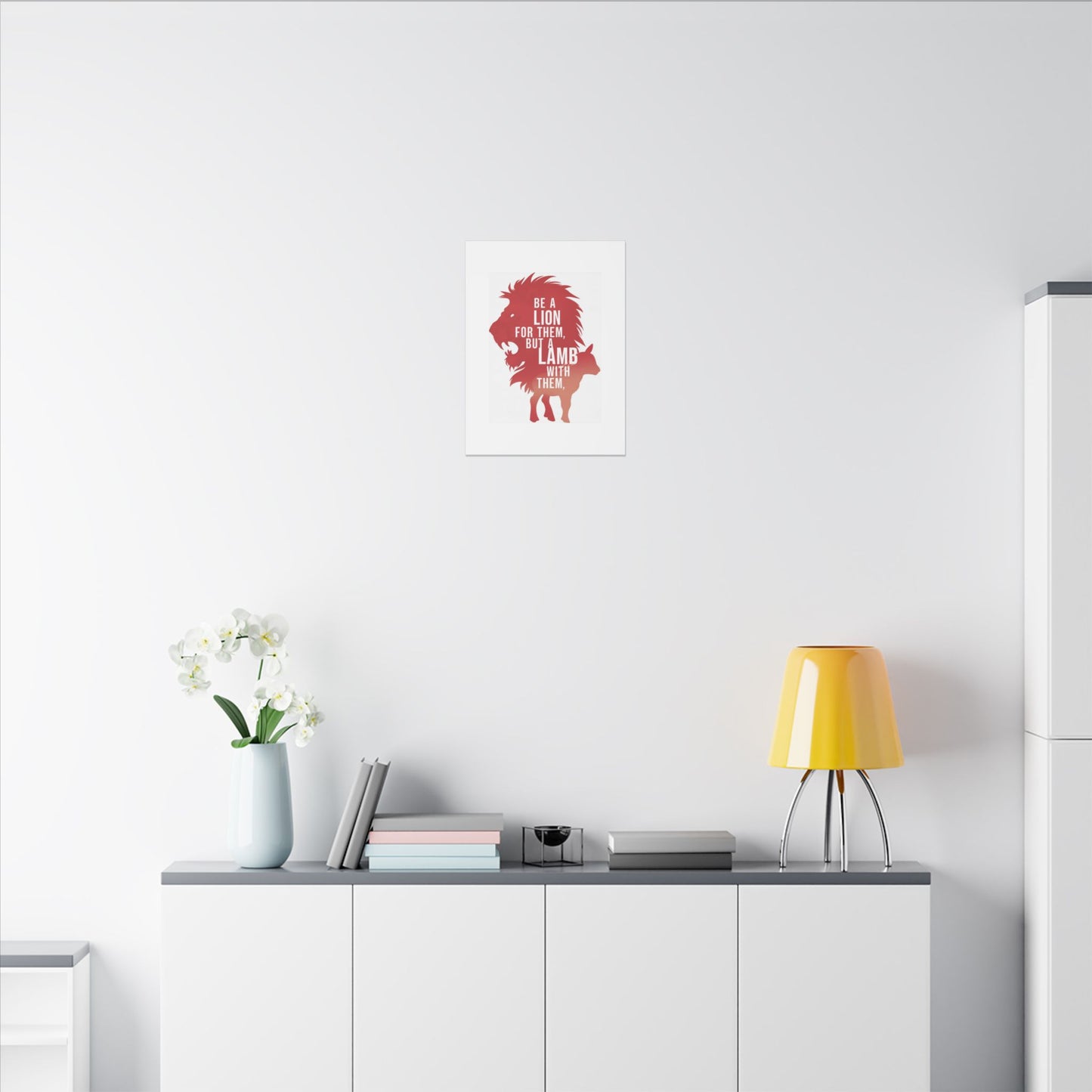 Be a Lion for Them Matte Canvas, Stretched, 0.75"