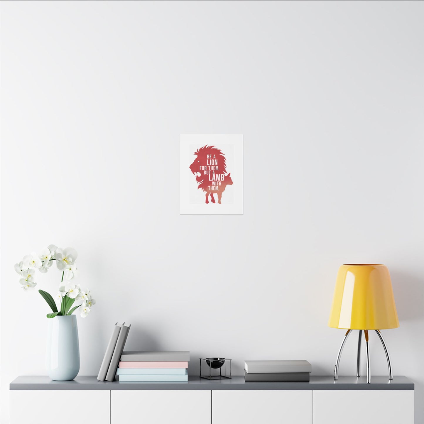 Be a Lion for Them Matte Canvas, Stretched, 0.75"