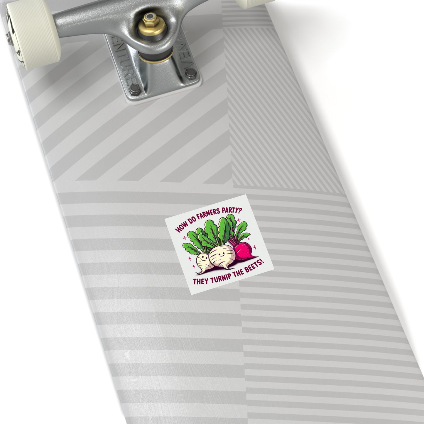 Turnip the beets Square Stickers, Indoor\Outdoor