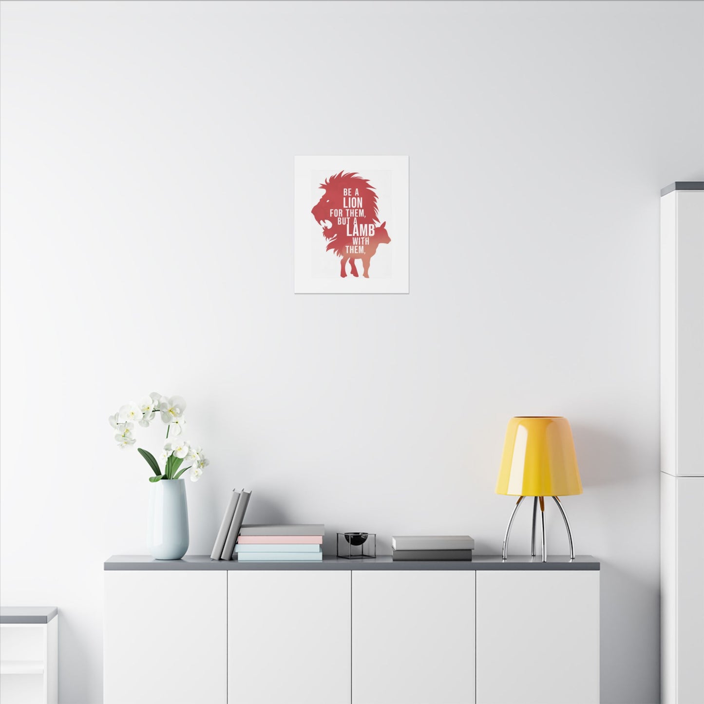 Be a Lion for Them Matte Canvas, Stretched, 0.75"