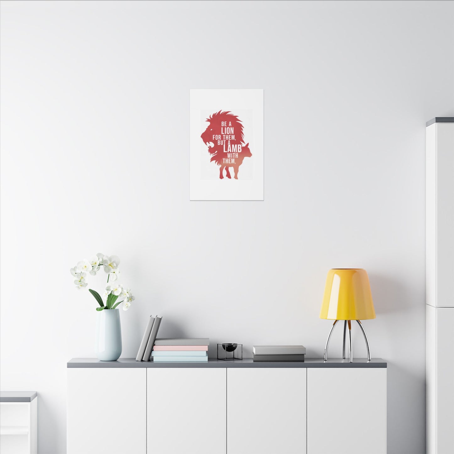 Be a Lion for Them Matte Canvas, Stretched, 0.75"
