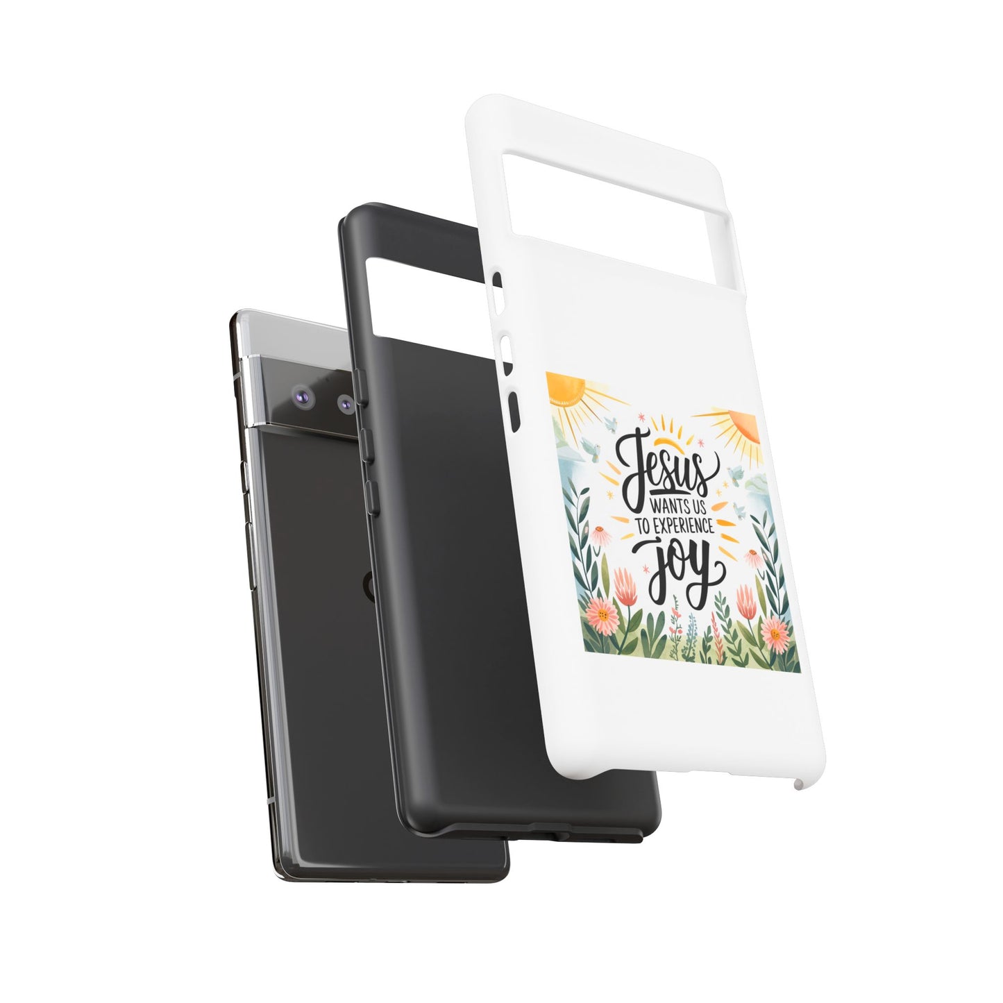 Joyful Phone Case - "Jesus Wants Us to Experience Joy" Design