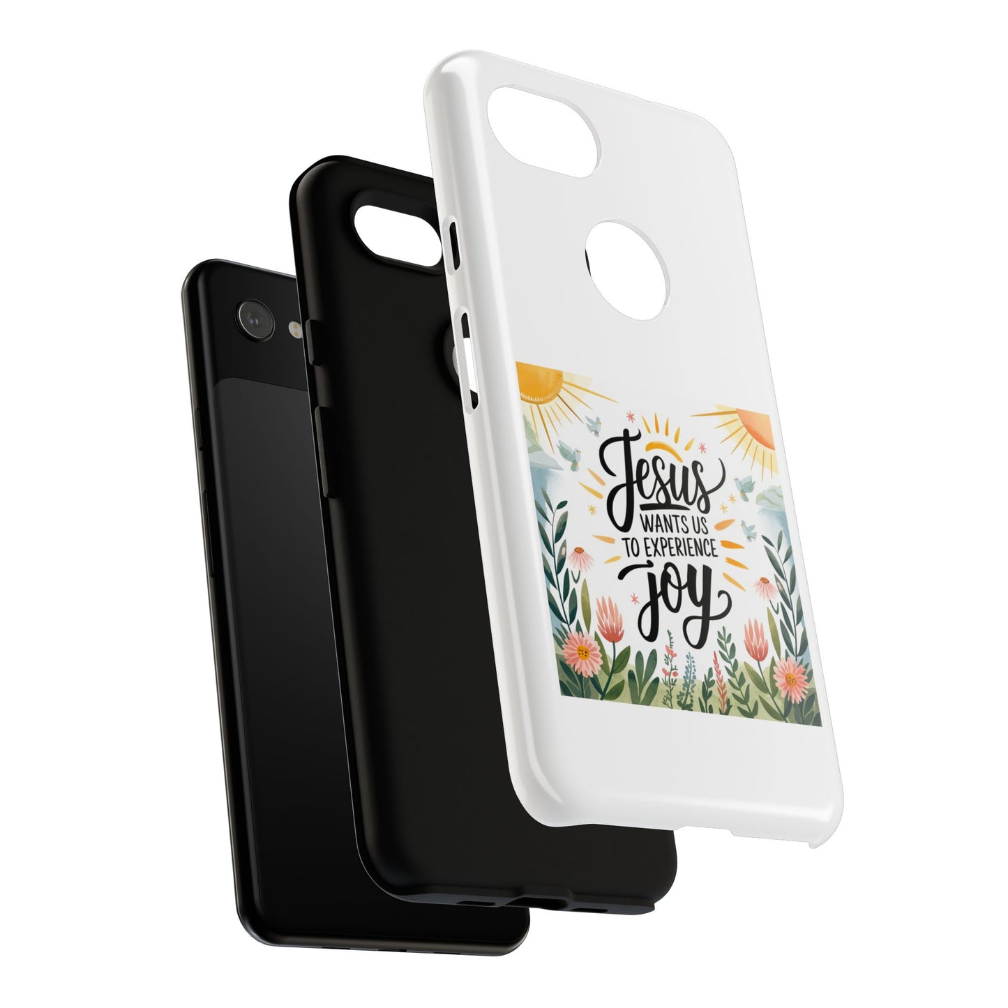 Joyful Phone Case - "Jesus Wants Us to Experience Joy" Design