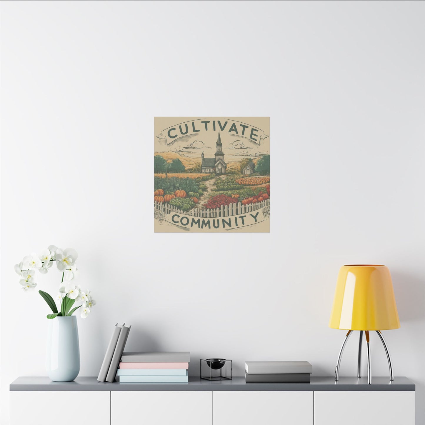 Cultivate Community Matte Canvas, Stretched, 0.75"