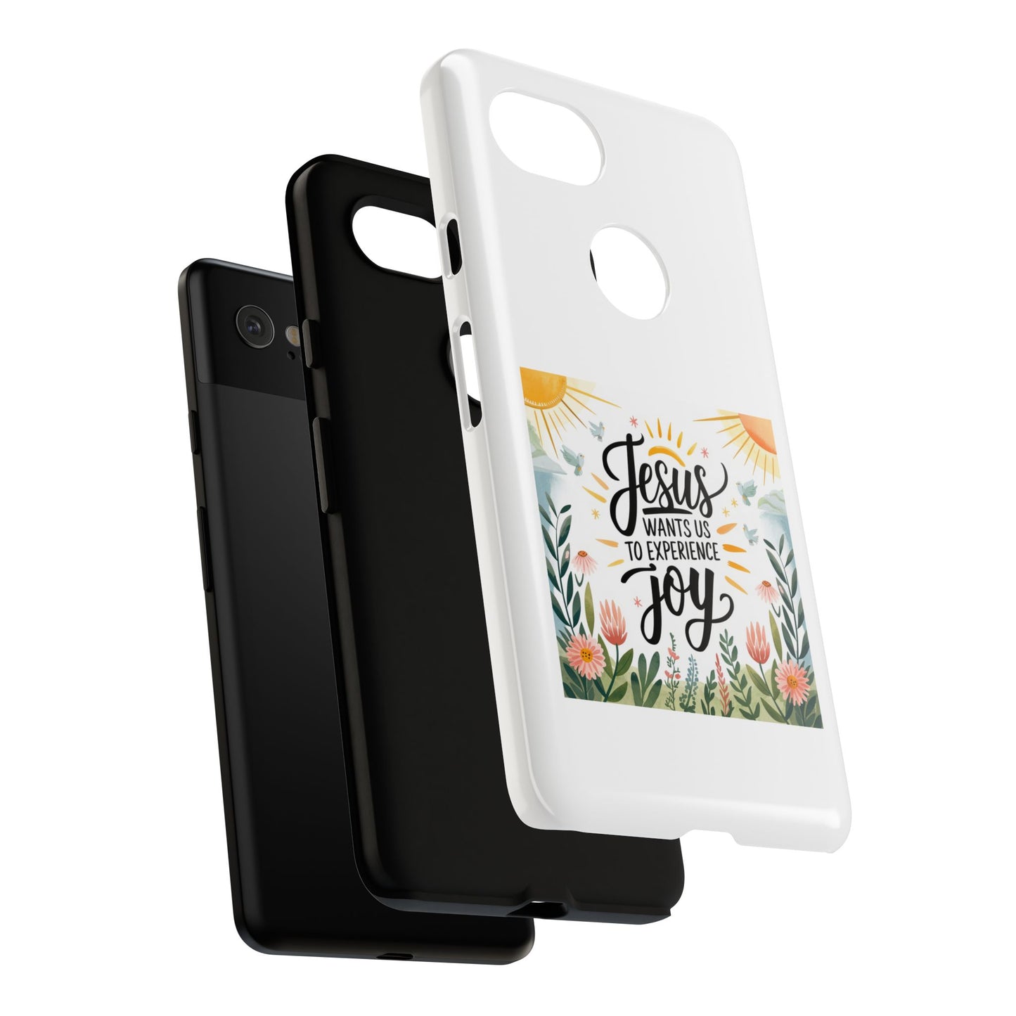 Joyful Phone Case - "Jesus Wants Us to Experience Joy" Design