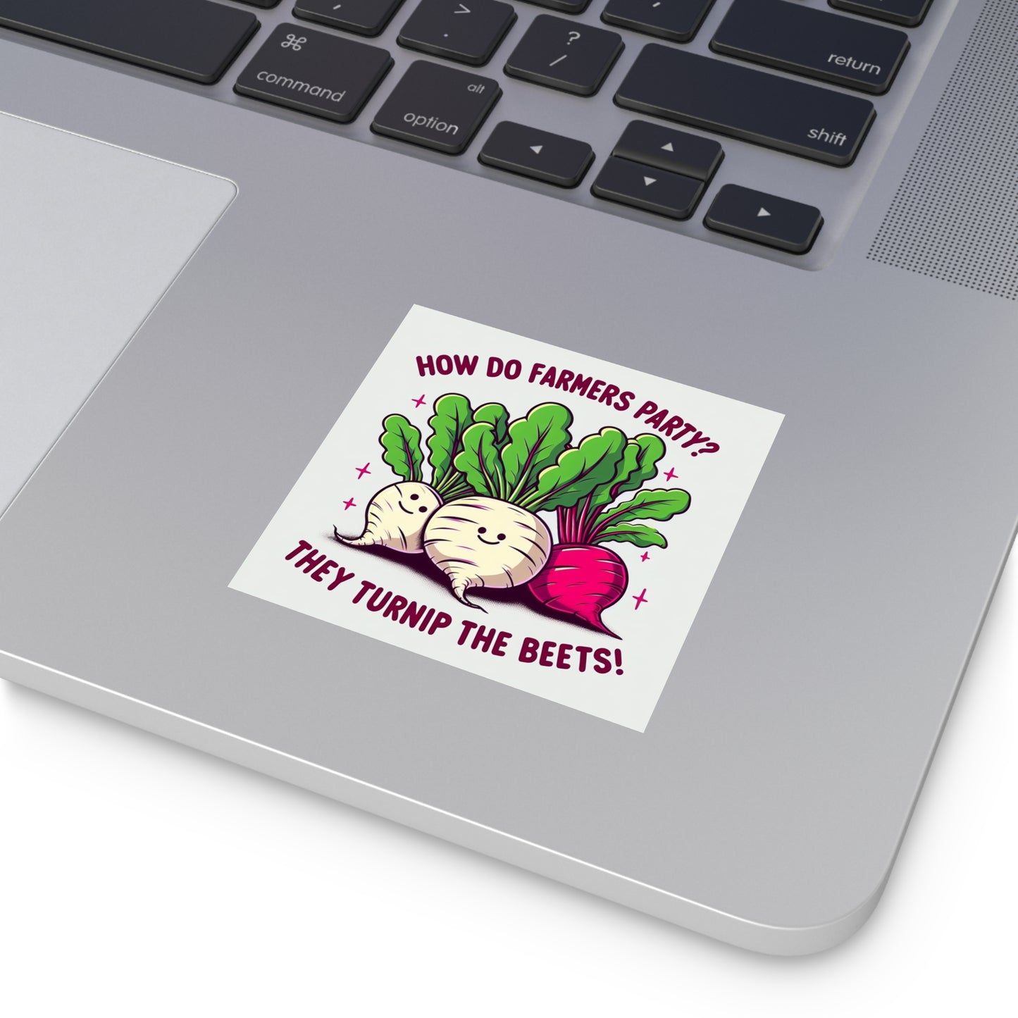 Turnip the beets Square Stickers, Indoor\Outdoor