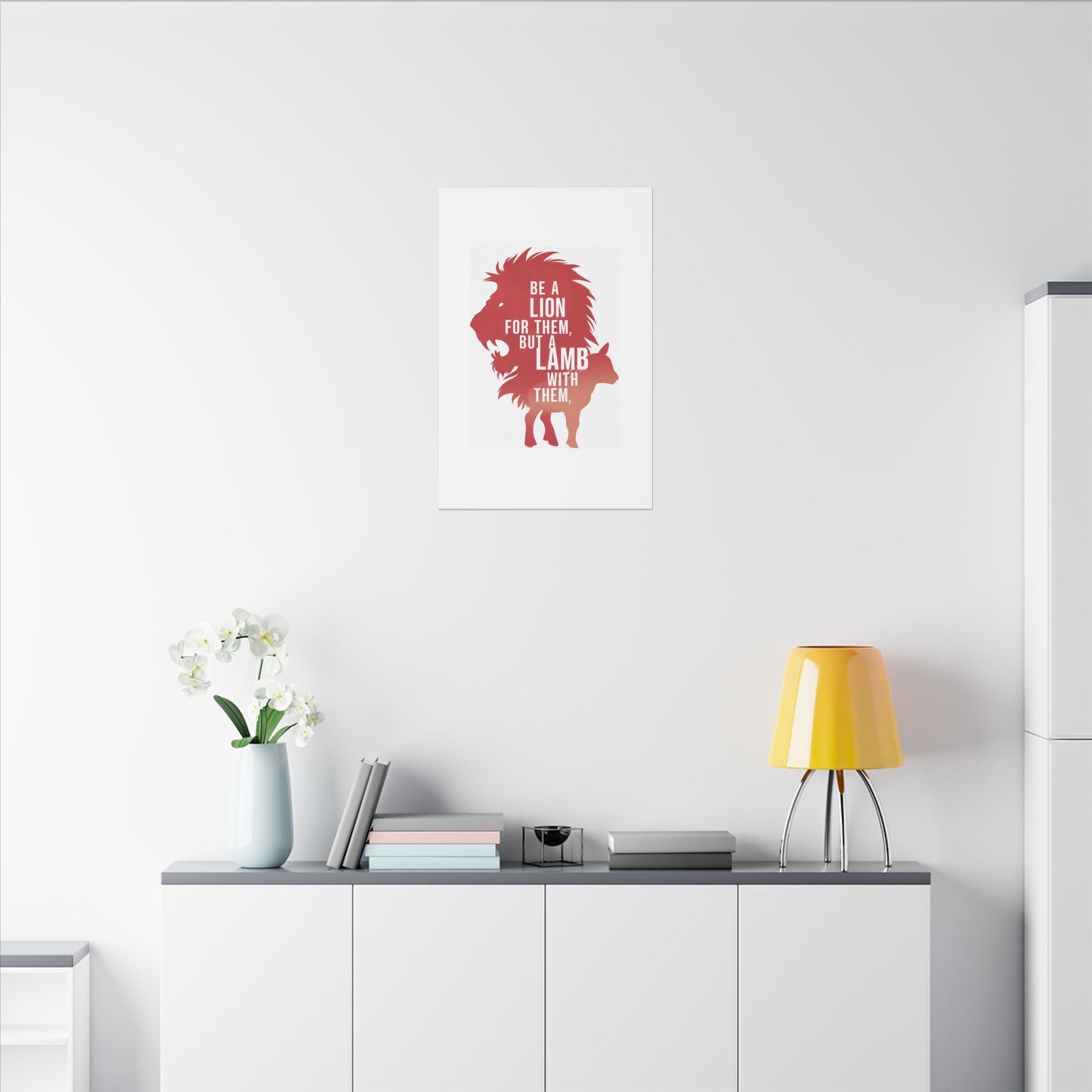 Be a Lion for Them Matte Canvas, Stretched, 0.75"