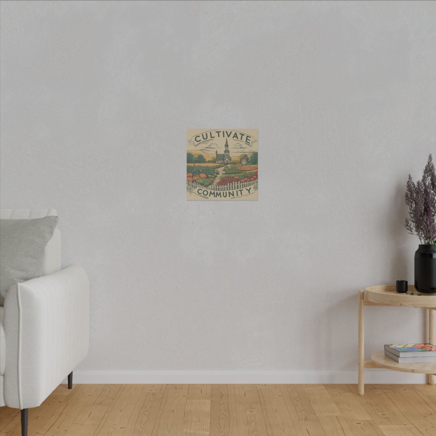 Cultivate Community Matte Canvas, Stretched, 0.75"