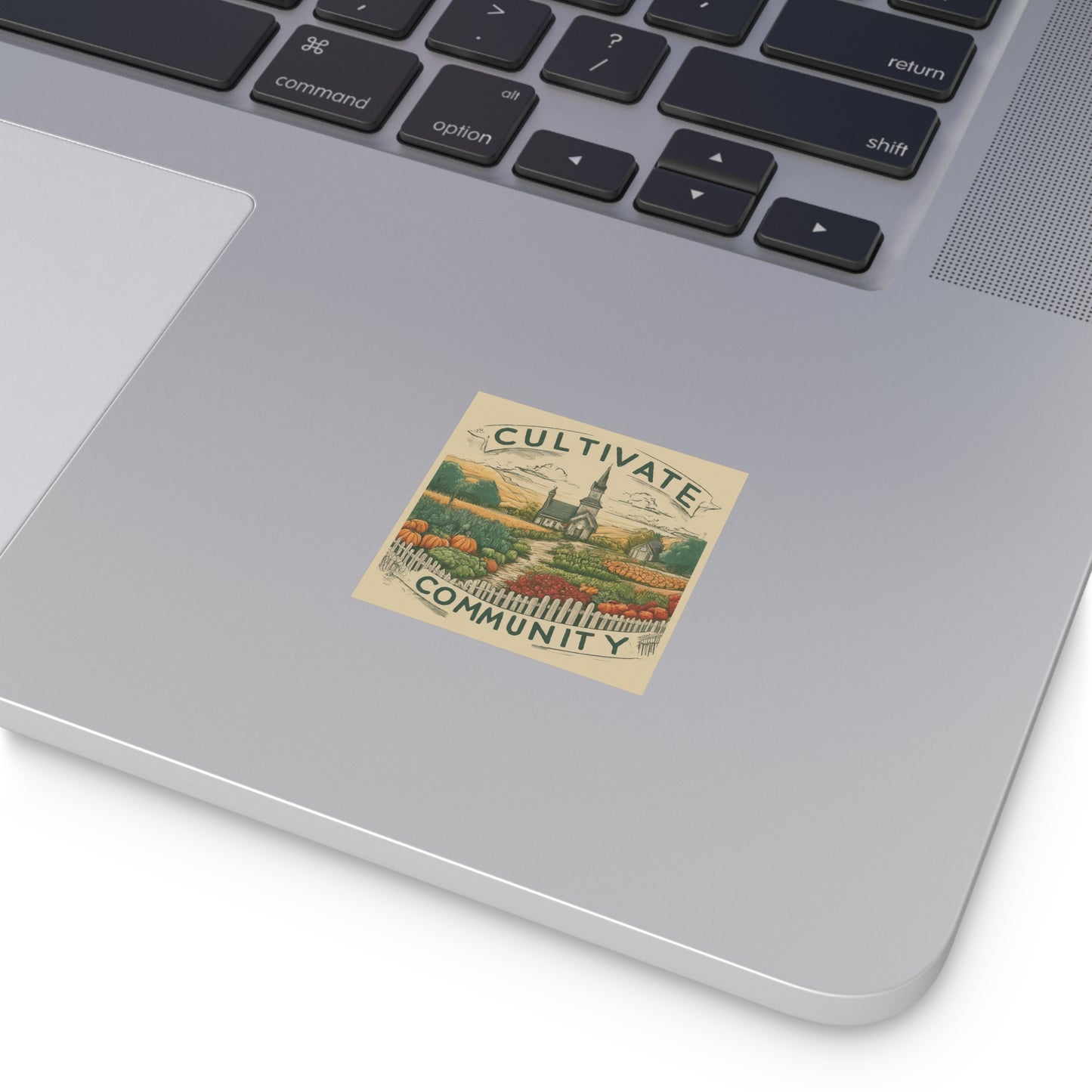 Cultivate Community Square Stickers, Indoor\Outdoor