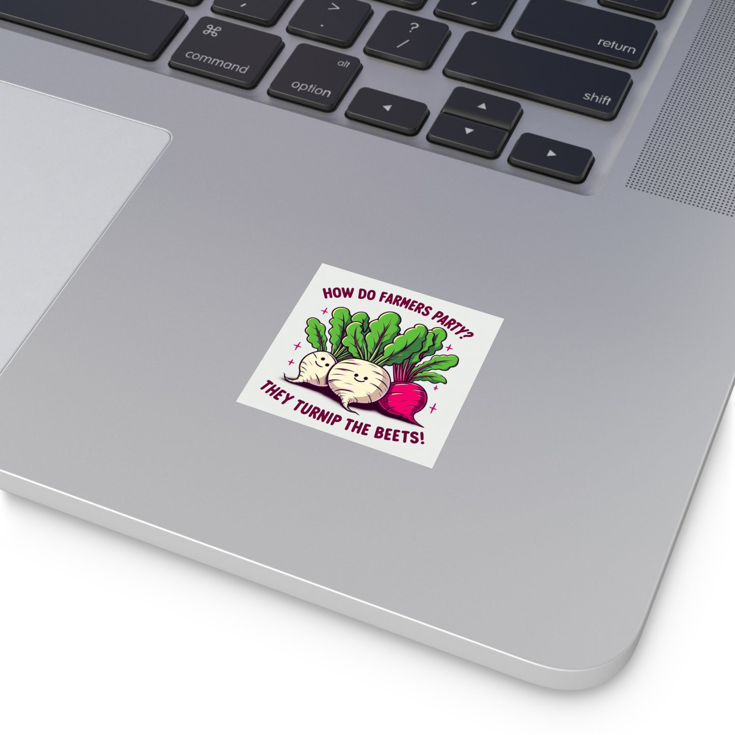 Turnip the beets Square Stickers, Indoor\Outdoor