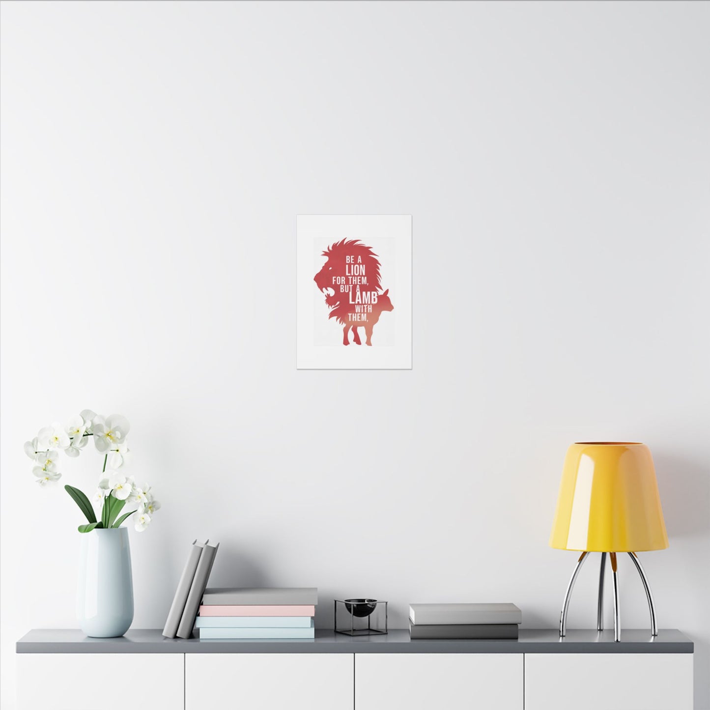 Be a Lion for Them Matte Canvas, Stretched, 0.75"