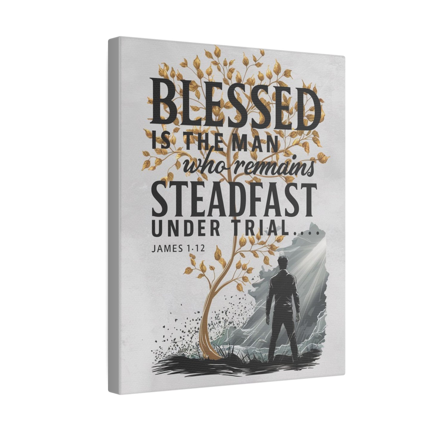 Steadfast Under Trial Matte Canvas, Stretched, 0.75"