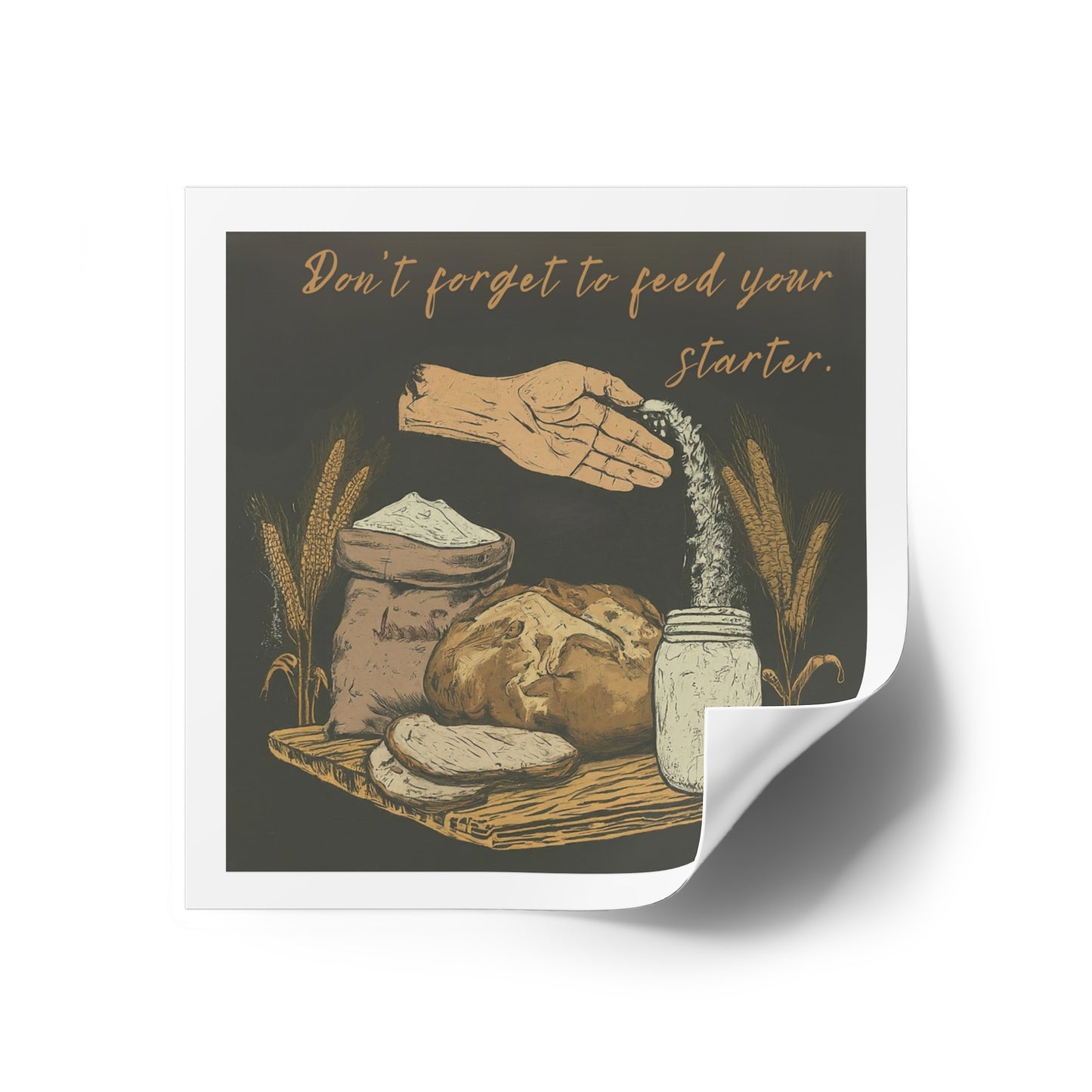 Square Stickers, Indoor\Outdoor