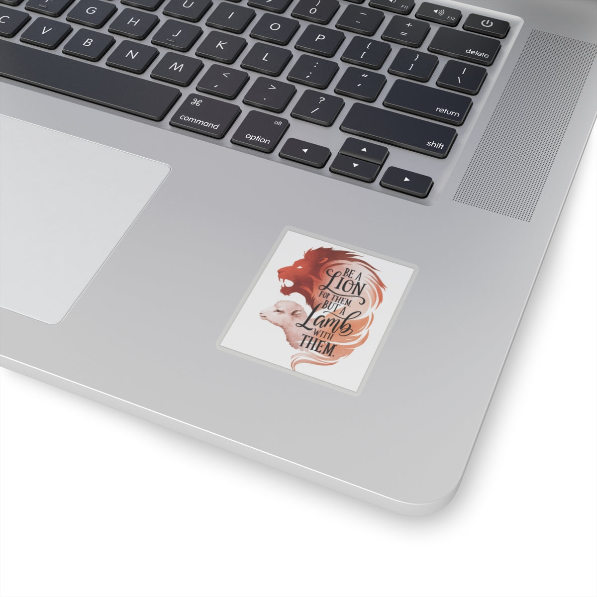 Lion For Them/Lamb With Them Kiss-Cut Stickers