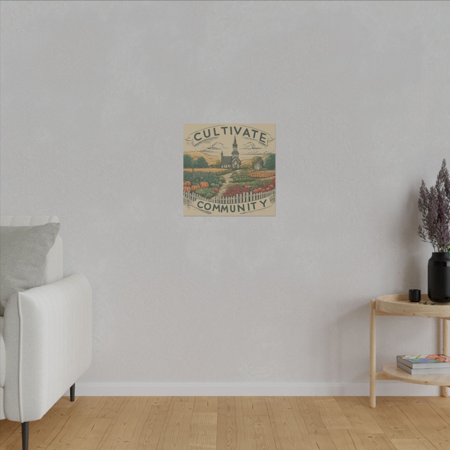 Cultivate Community Matte Canvas, Stretched, 0.75"