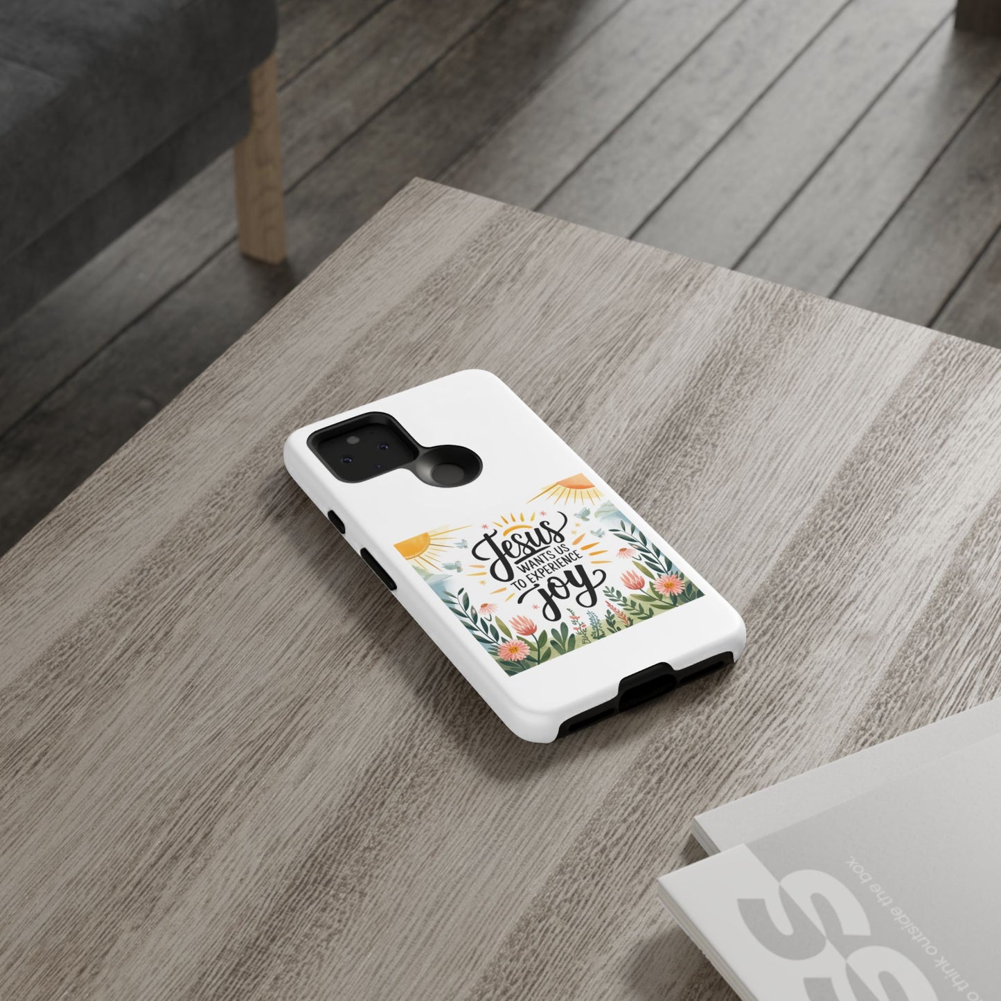 Joyful Phone Case - "Jesus Wants Us to Experience Joy" Design