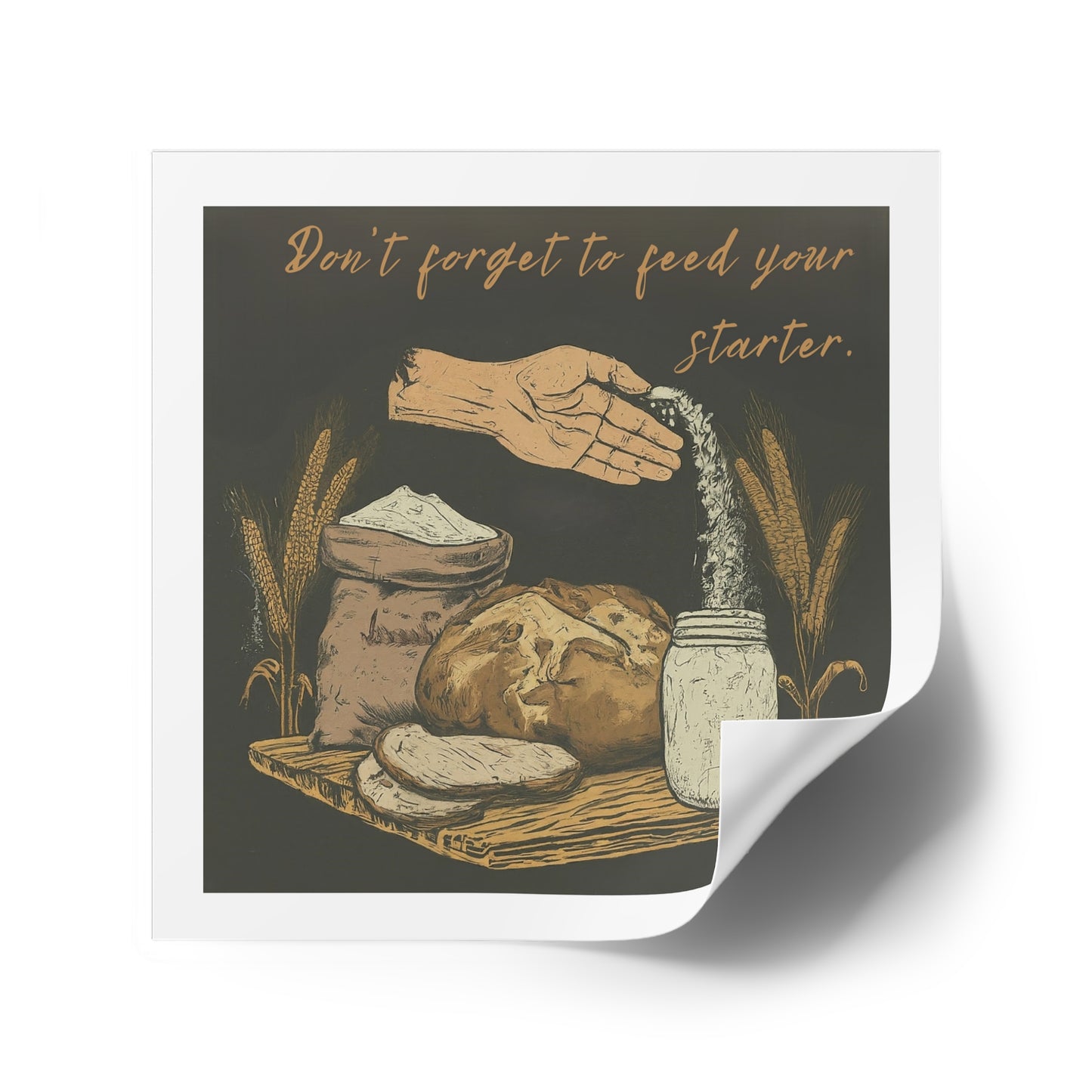Square Stickers, Indoor\Outdoor
