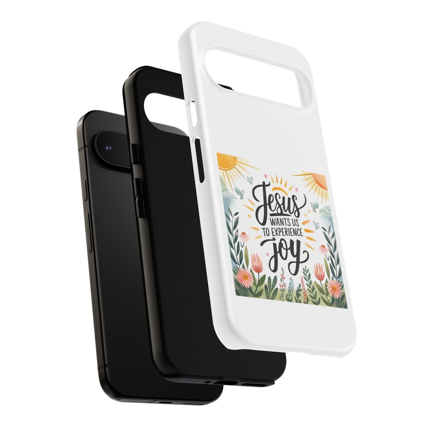 Joyful Phone Case - "Jesus Wants Us to Experience Joy" Design