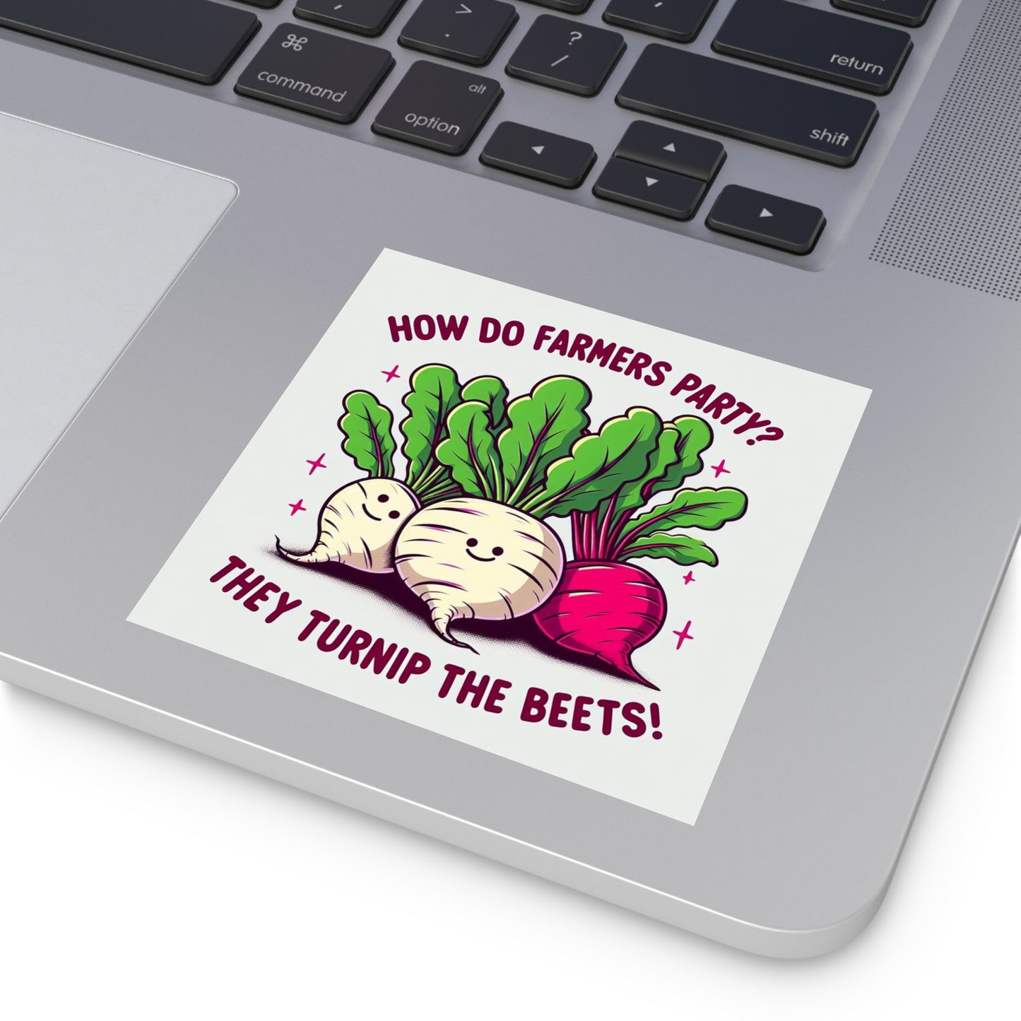 Turnip the beets Square Stickers, Indoor\Outdoor
