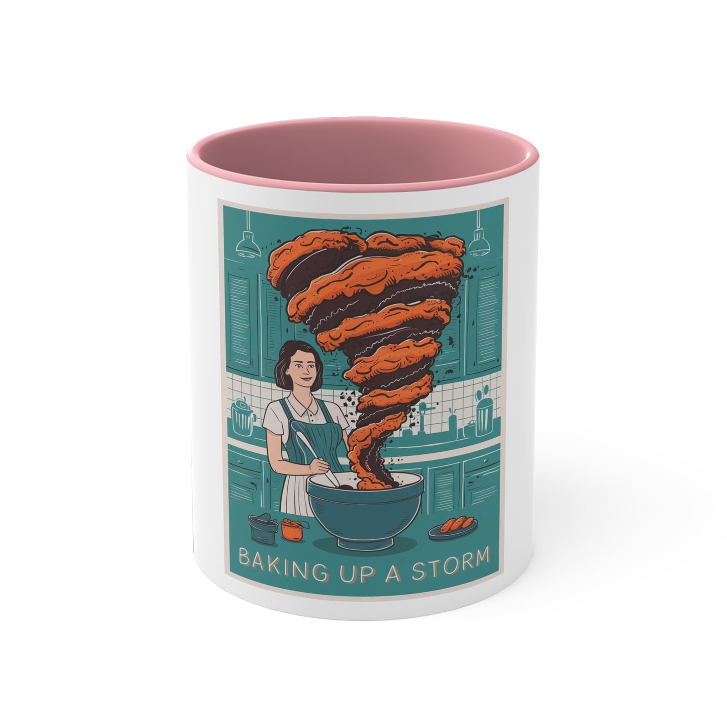 Copy of Baking Up A Storm Matte Canvas, Stretched, 0.75"