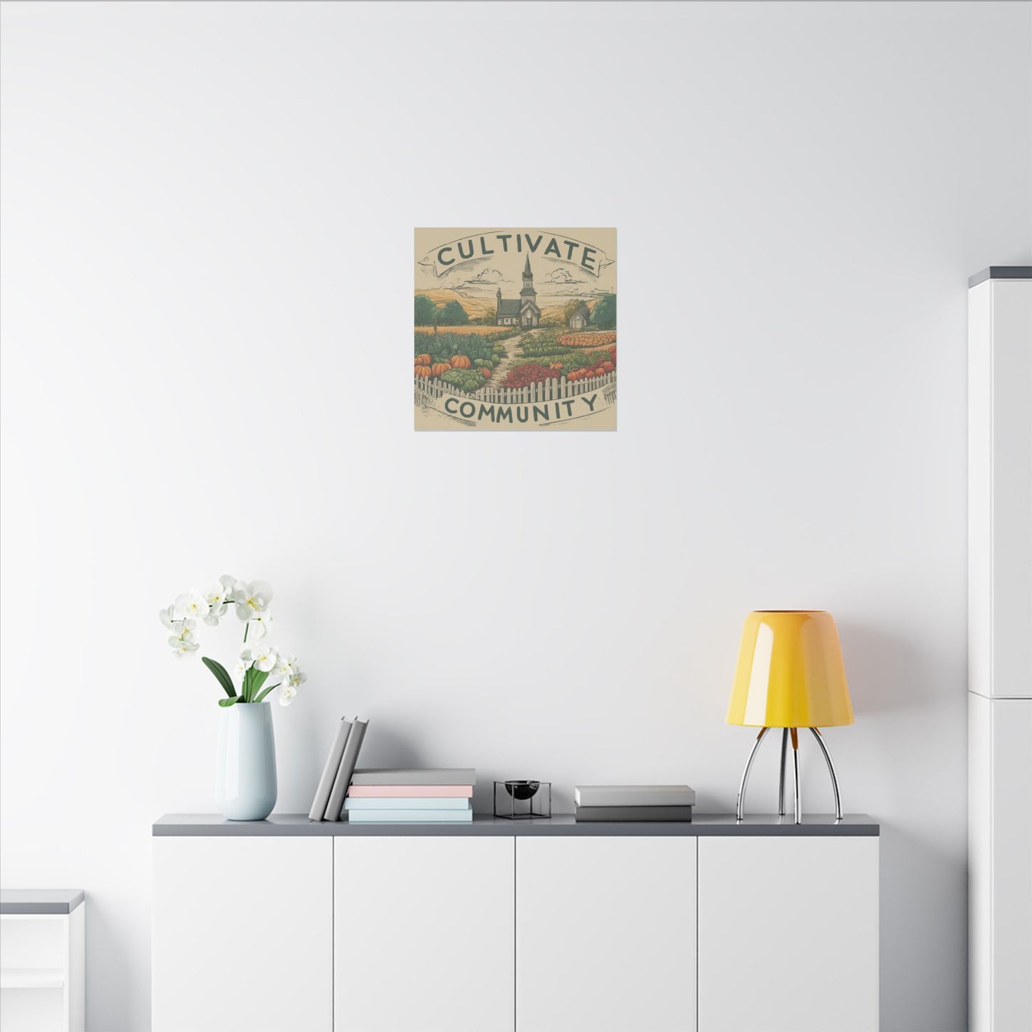 Cultivate Community Matte Canvas, Stretched, 0.75"
