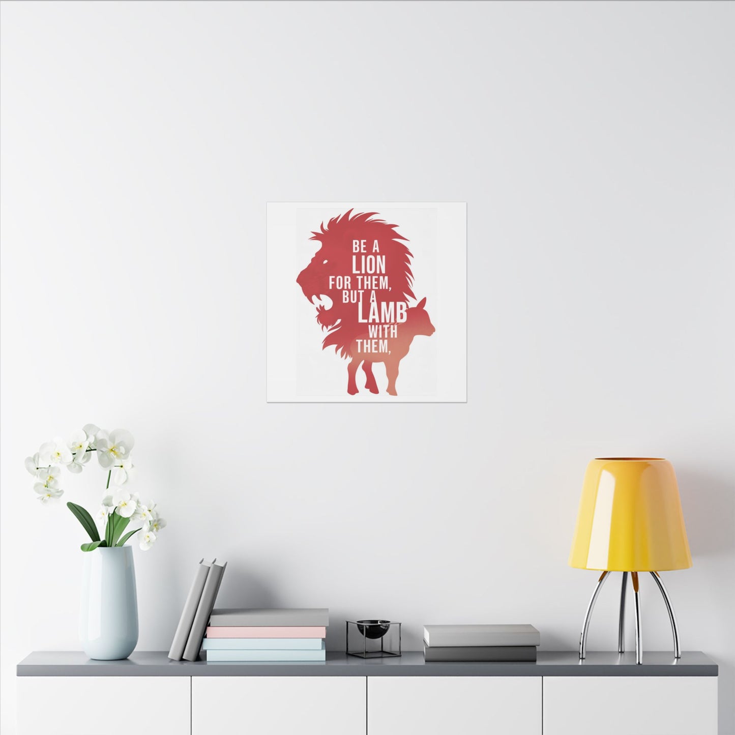 Be a Lion for Them Matte Canvas, Stretched, 0.75"