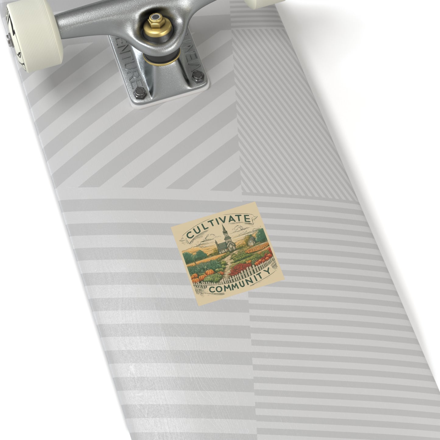 Cultivate Community Square Stickers, Indoor\Outdoor
