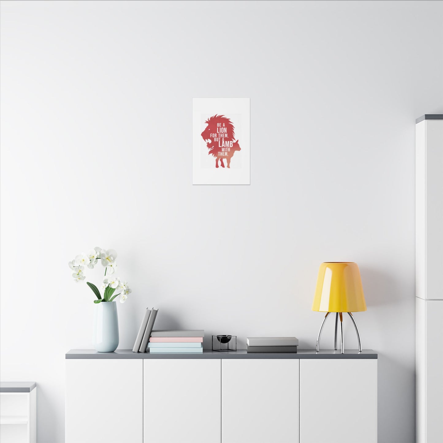 Be a Lion for Them Matte Canvas, Stretched, 0.75"