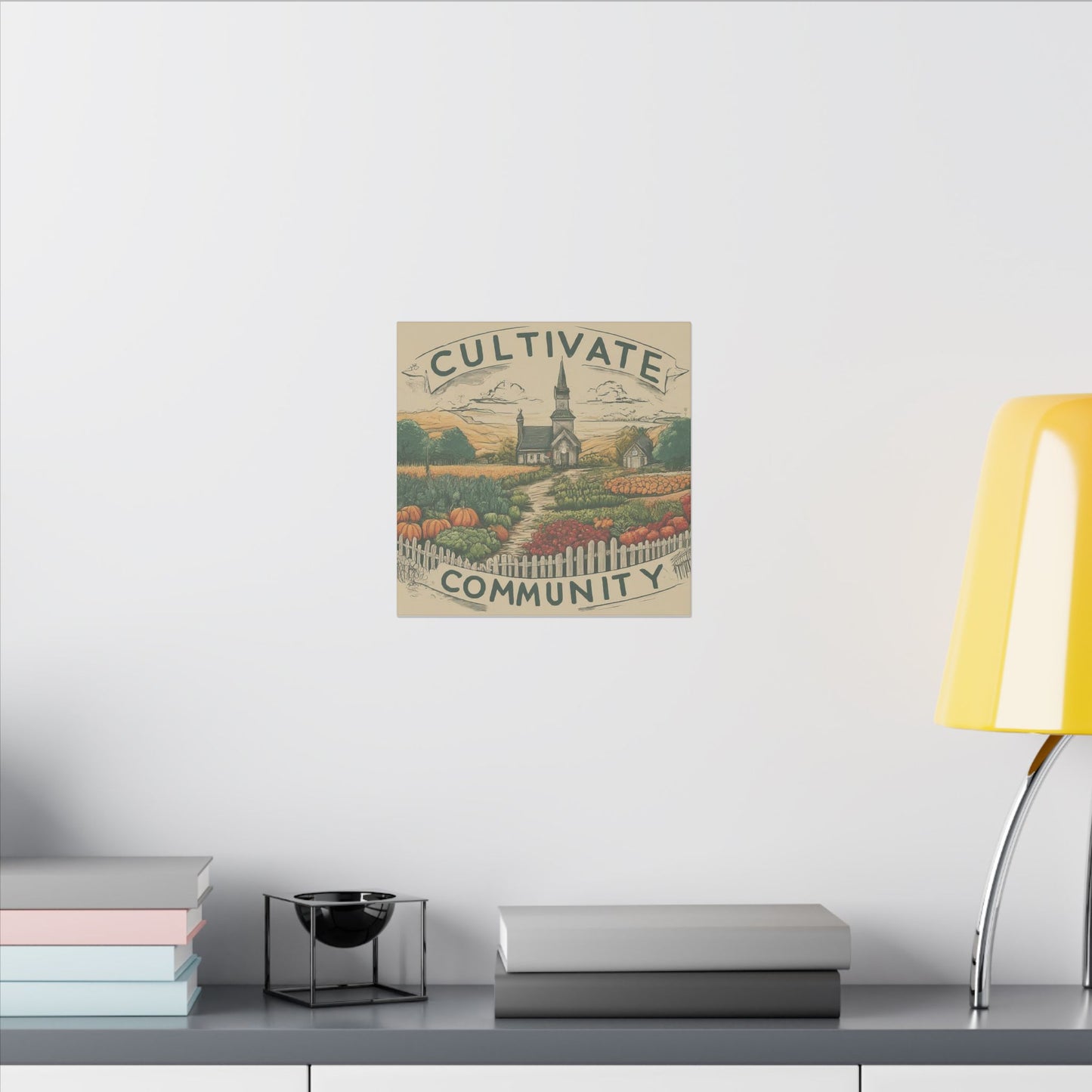 Cultivate Community Matte Canvas, Stretched, 0.75"