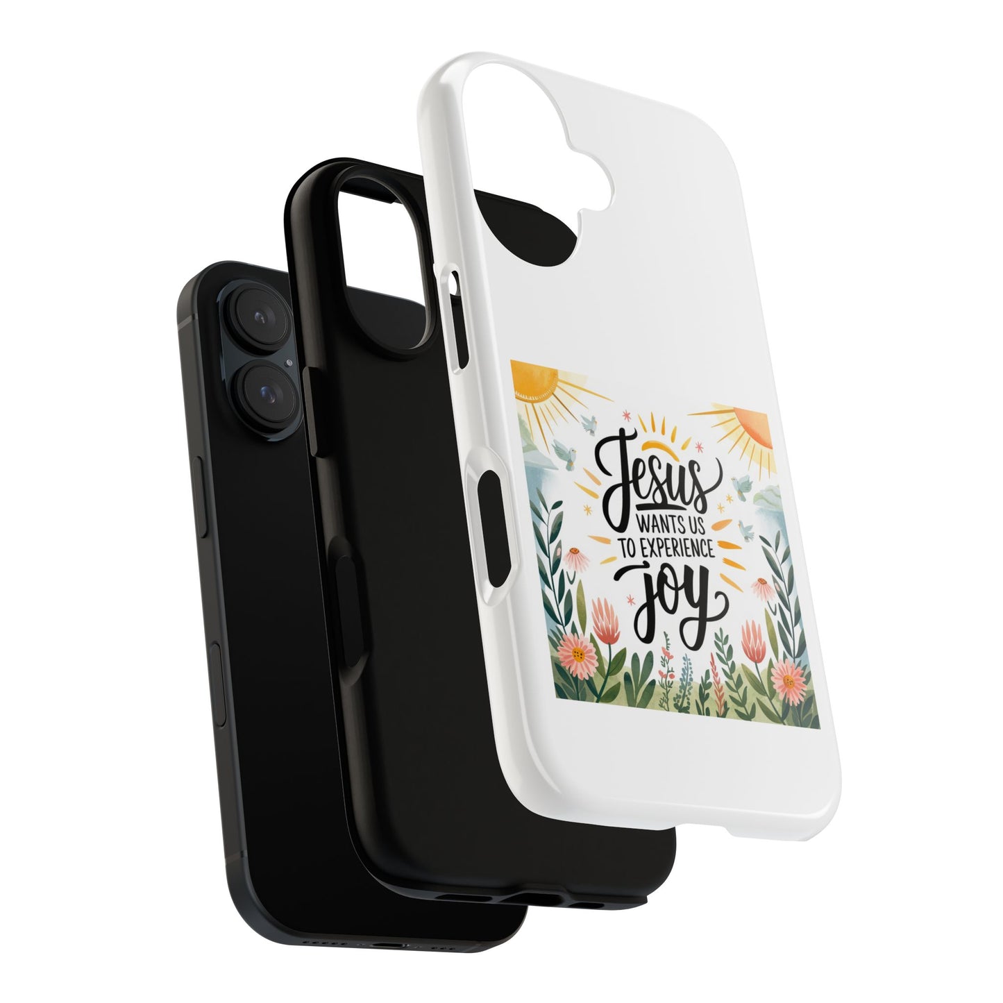 Joyful Phone Case - "Jesus Wants Us to Experience Joy" Design