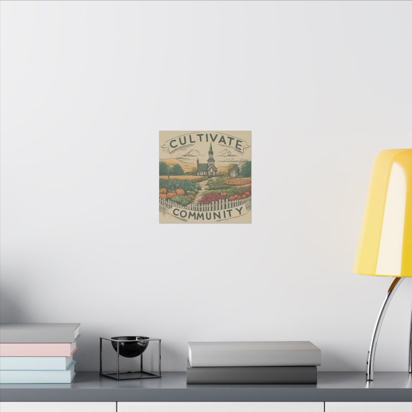 Cultivate Community Matte Canvas, Stretched, 0.75"