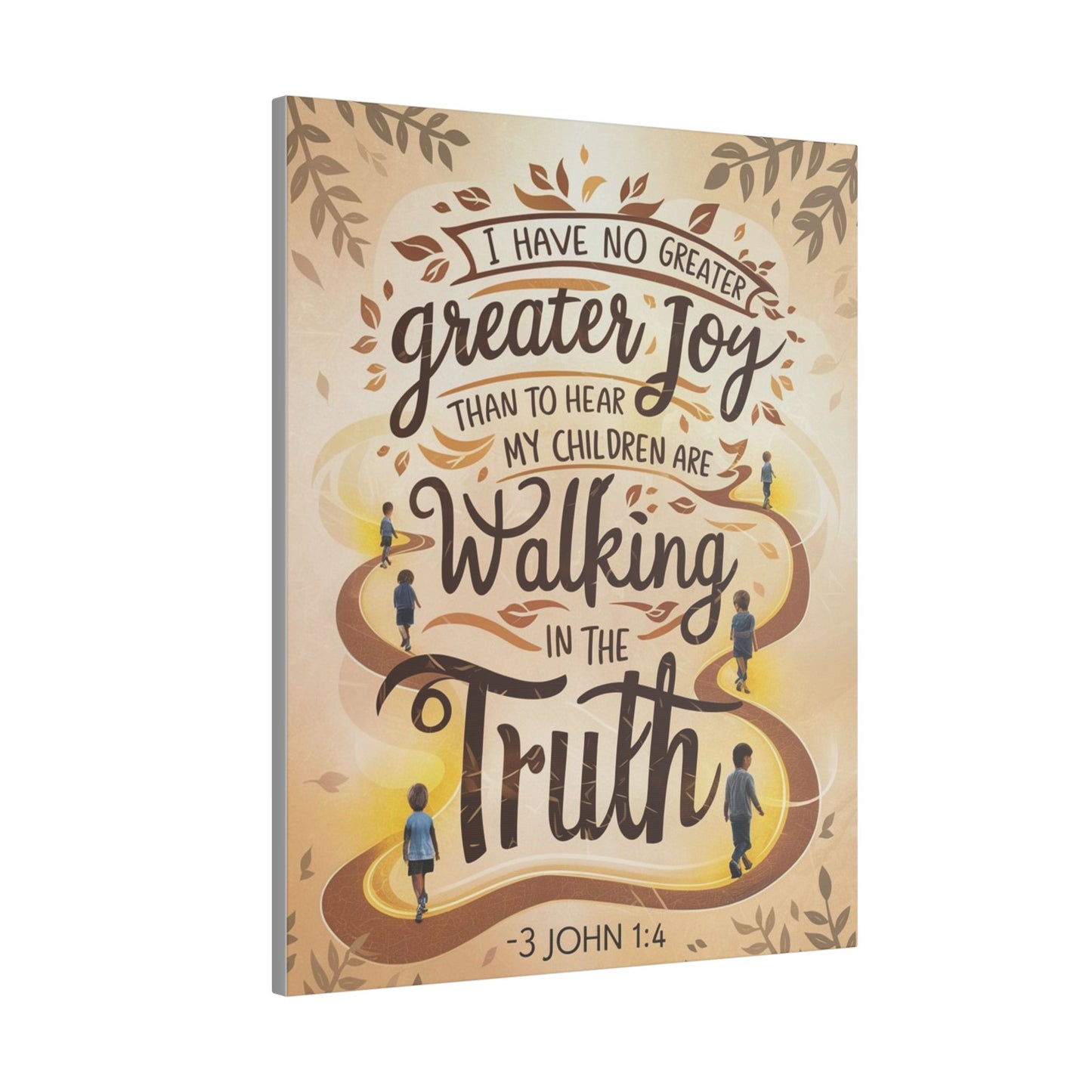 Walking in Truth Matte Canvas, Stretched, 0.75"