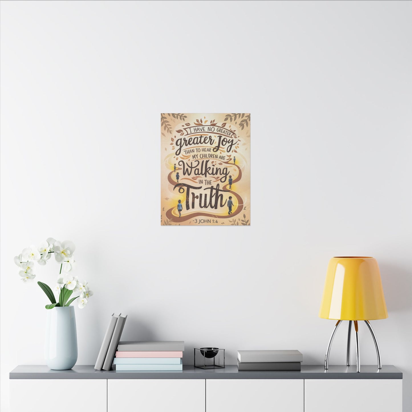 Walking in Truth Matte Canvas, Stretched, 0.75"