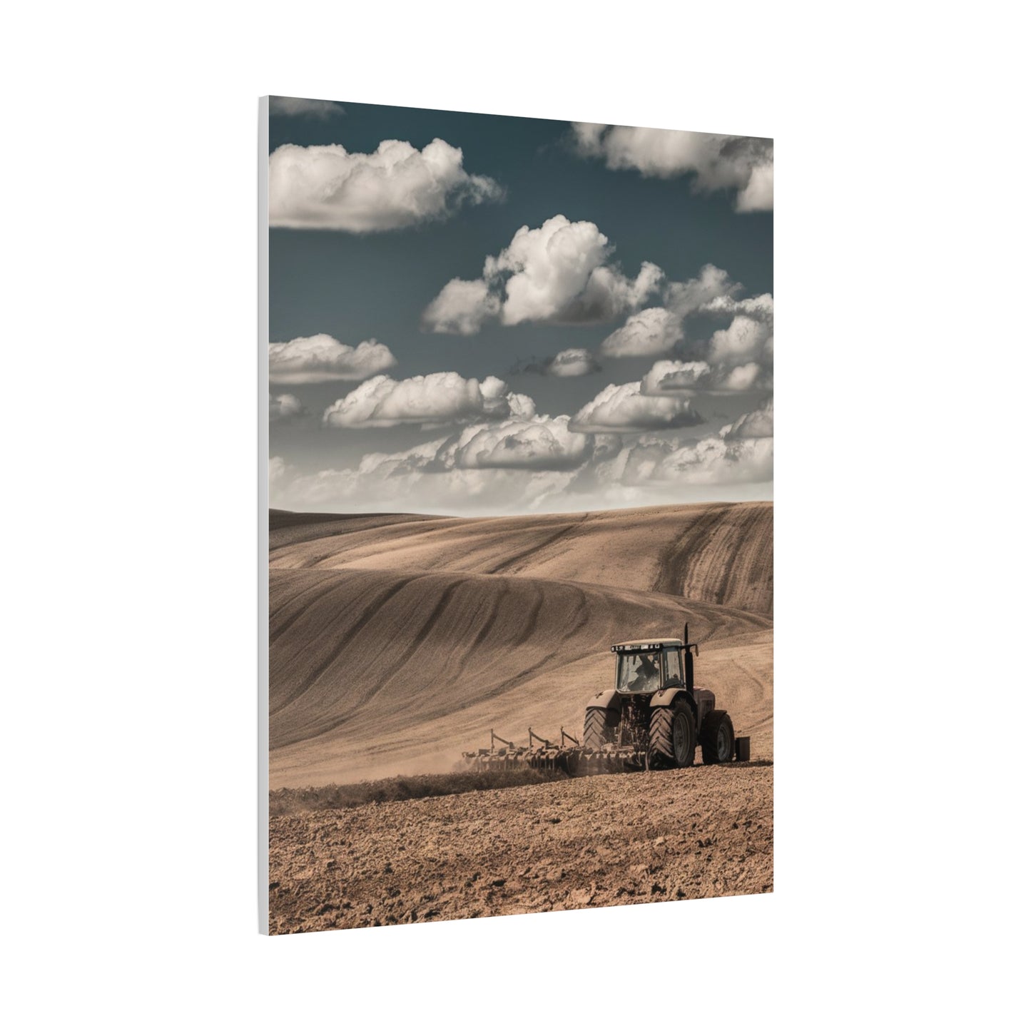 Rustic Farm Landscape Canvas Art