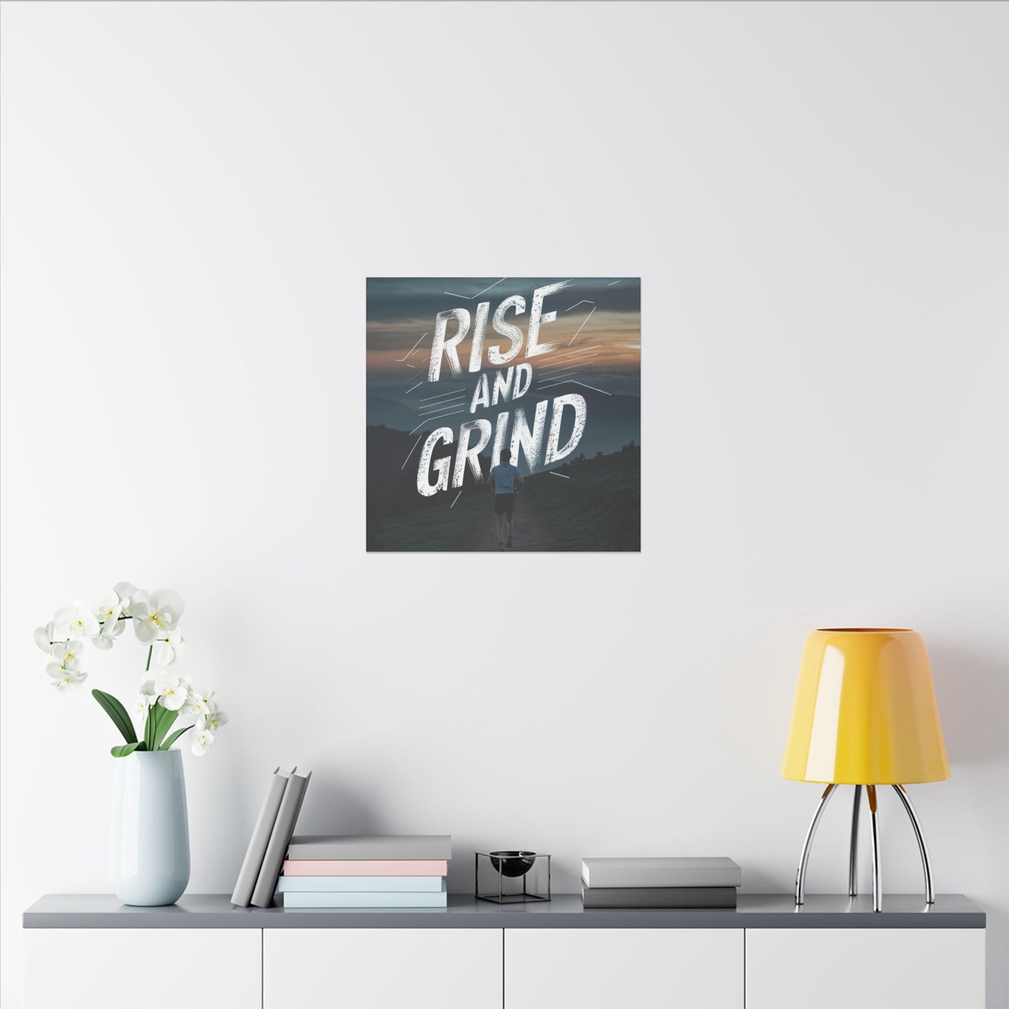 Rise and Grind Matte Canvas, Stretched, 0.75"