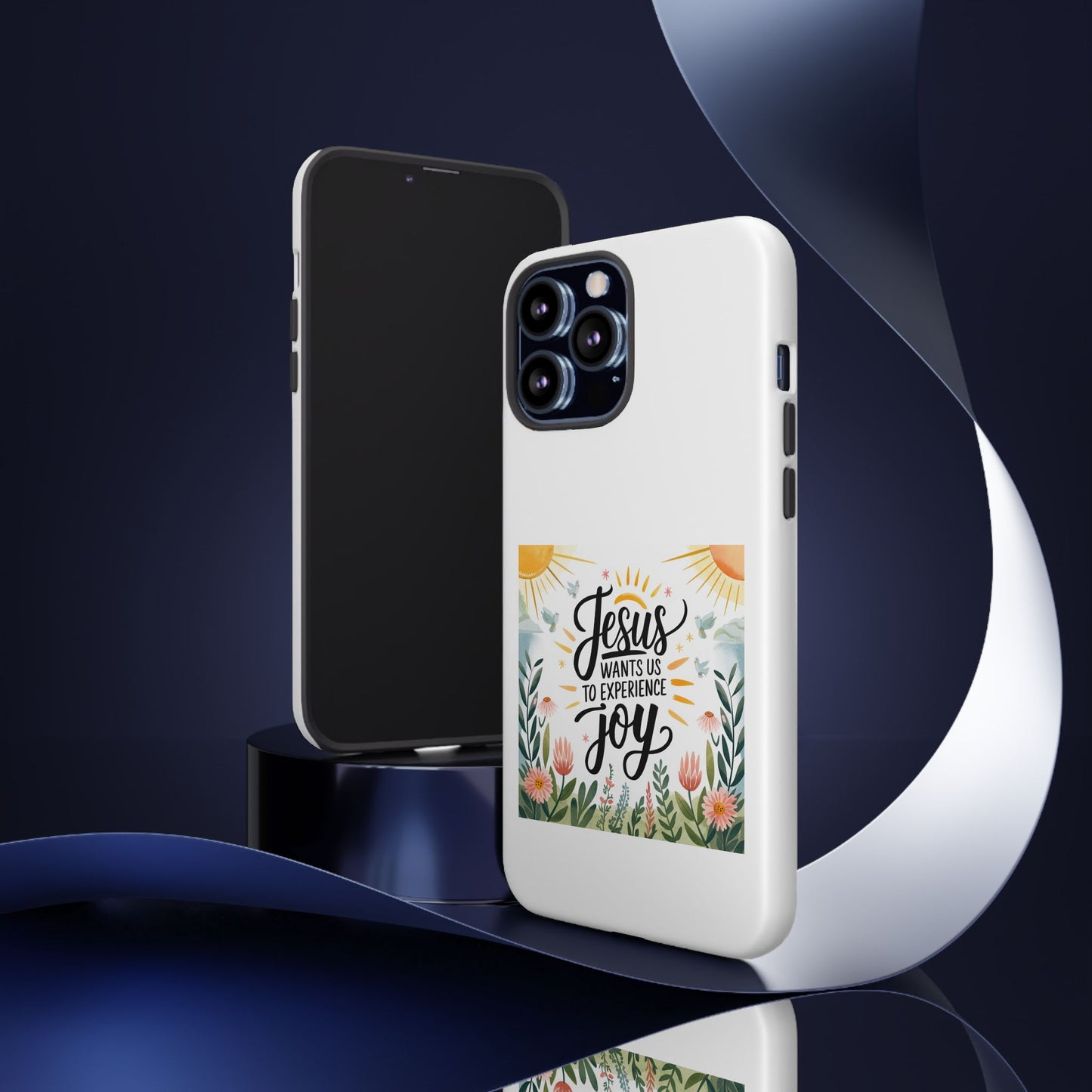Joyful Phone Case - "Jesus Wants Us to Experience Joy" Design