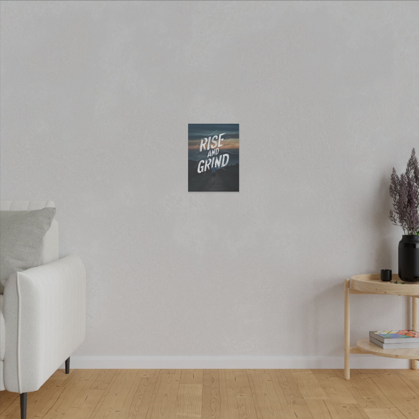 Rise and Grind Matte Canvas, Stretched, 0.75"