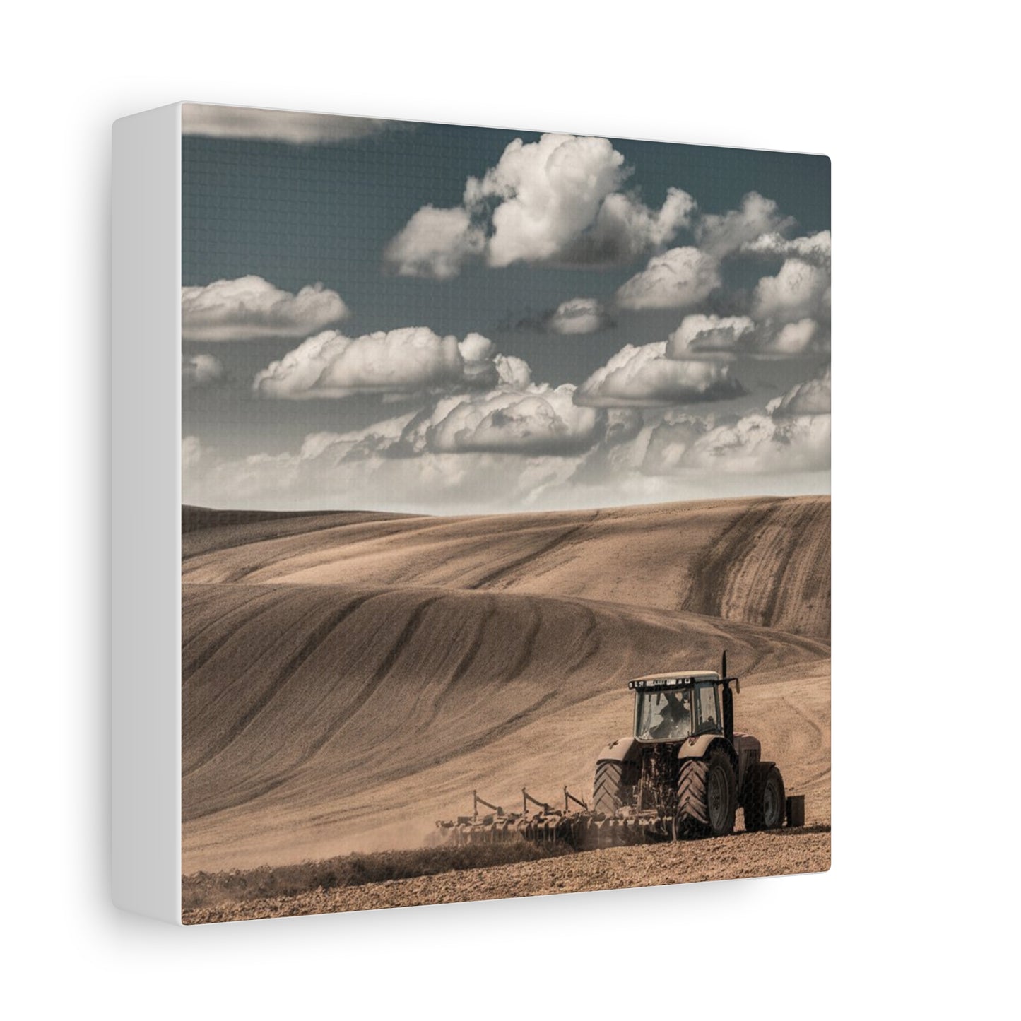 Rustic Farm Landscape Canvas Art
