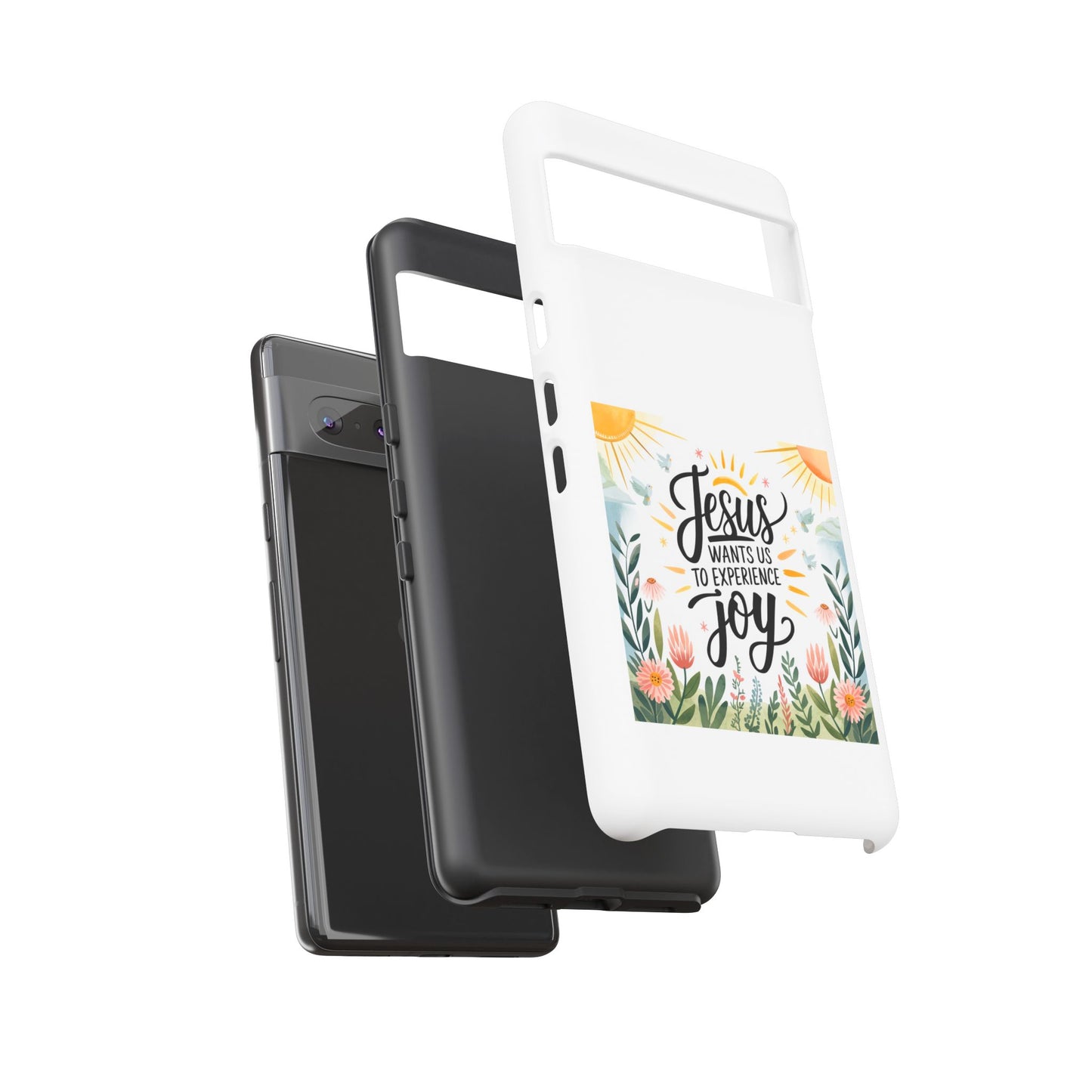 Joyful Phone Case - "Jesus Wants Us to Experience Joy" Design