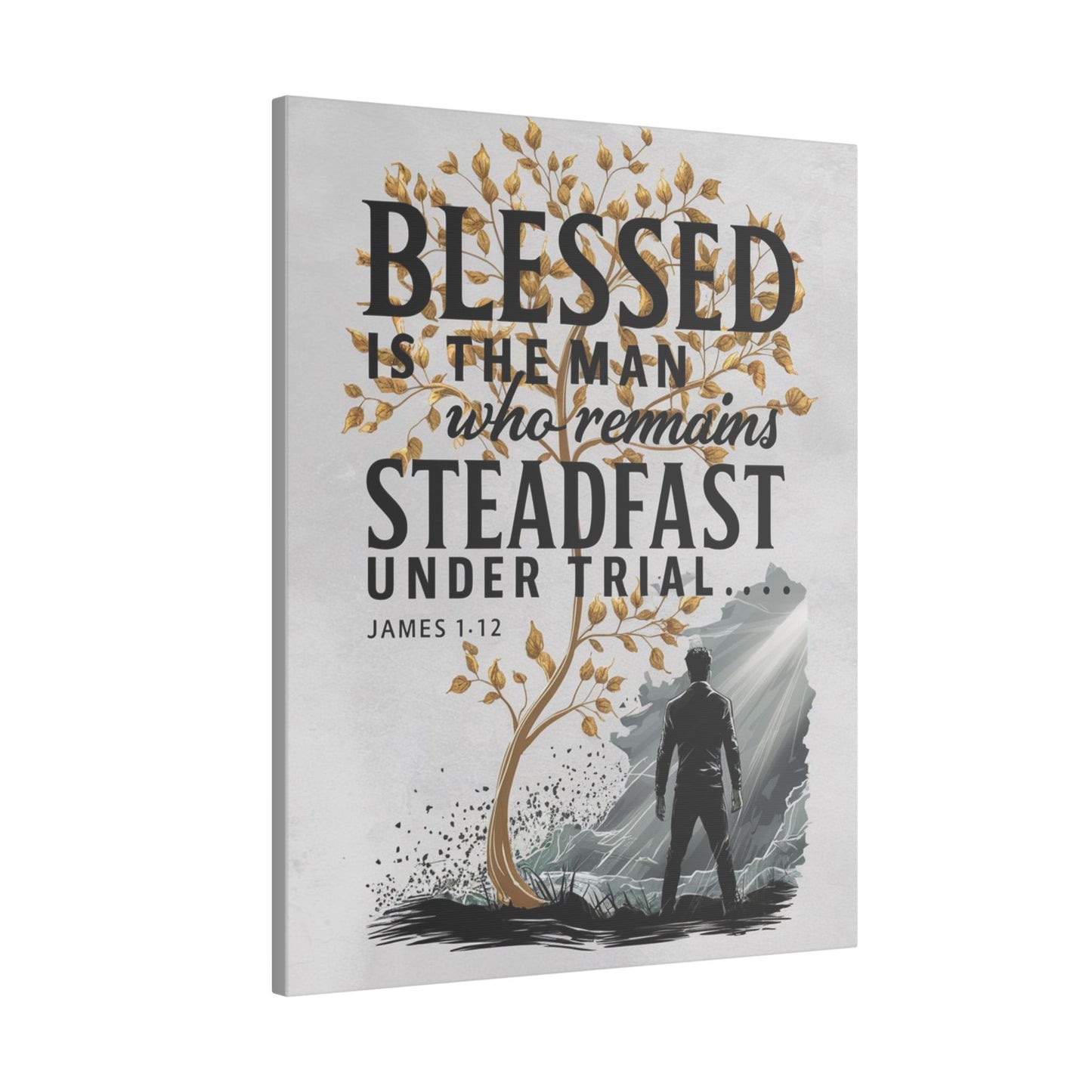 Steadfast Under Trial Matte Canvas, Stretched, 0.75"