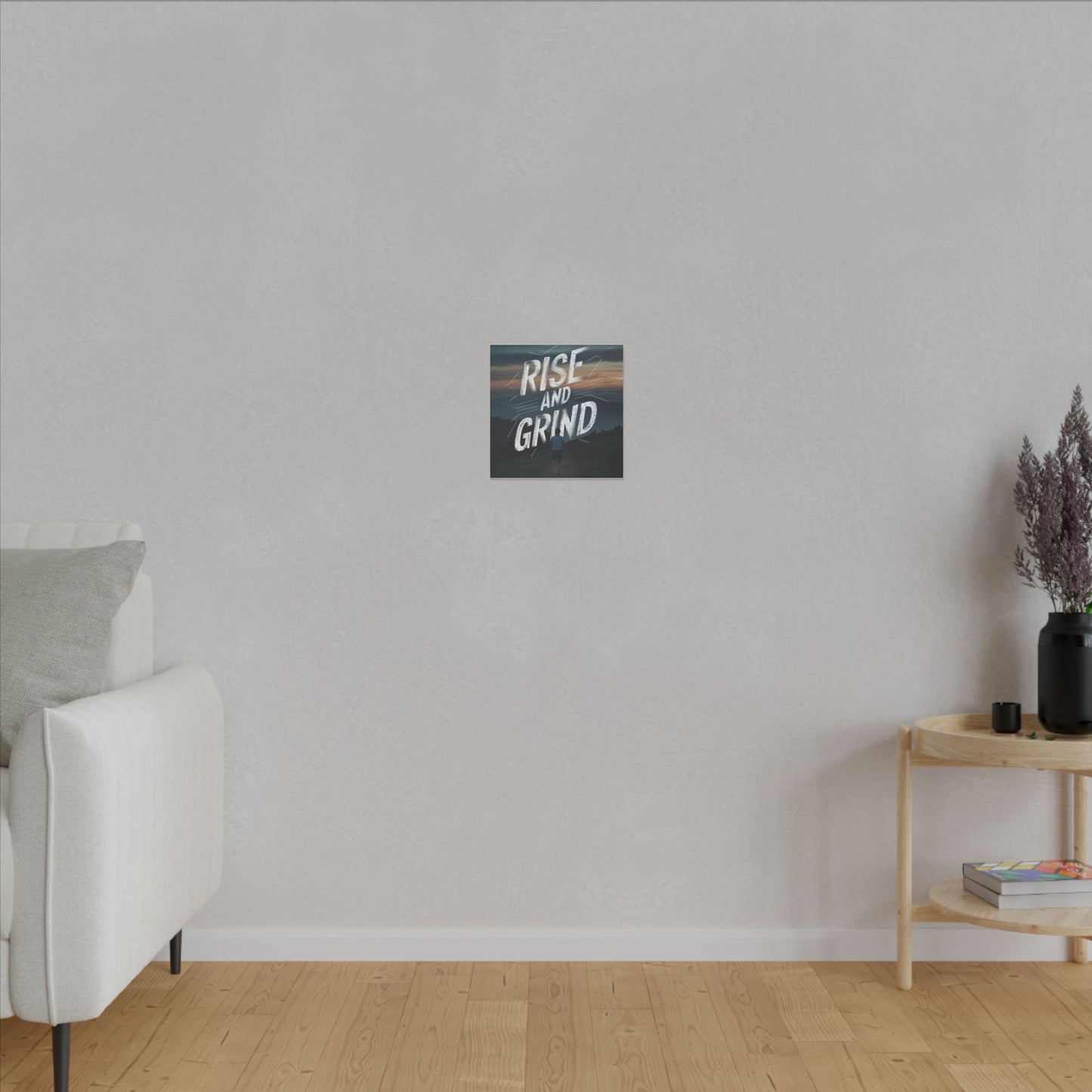 Rise and Grind Matte Canvas, Stretched, 0.75"
