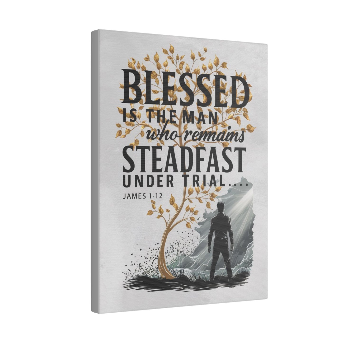 Steadfast Under Trial Matte Canvas, Stretched, 0.75"